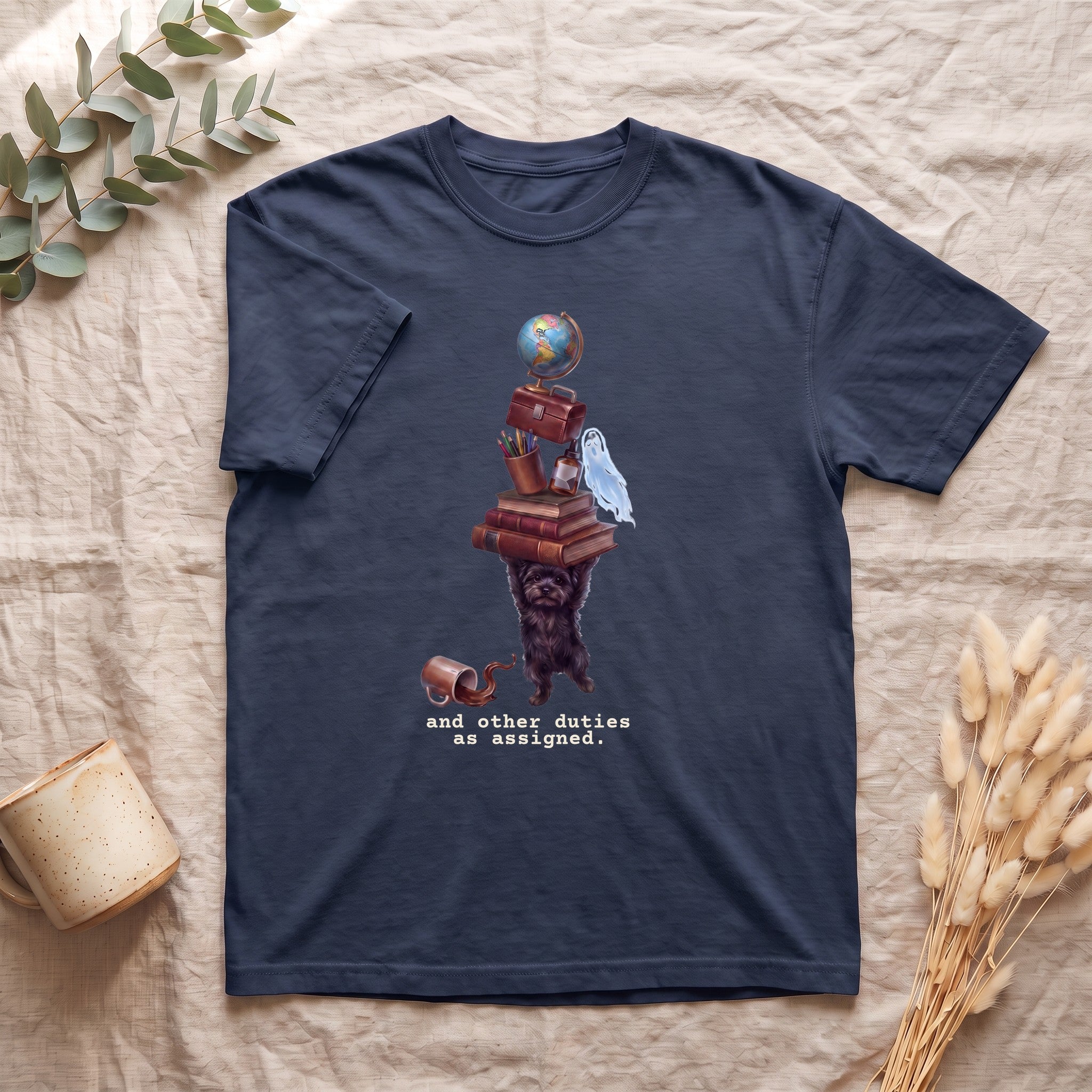 And Other Duties As Assigned Shirt, Funny Paraprofessional Tee, School Staff Dog Tee, Teacher and Teacher Aide Gift