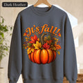 It's Fall Pumpkin Crewneck Sweatshirt | Autumn Leaves Harvest