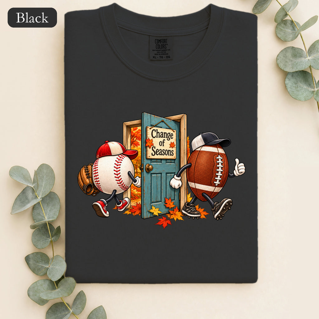 Change of Season Baseball to Football Shirt | Fall Sports