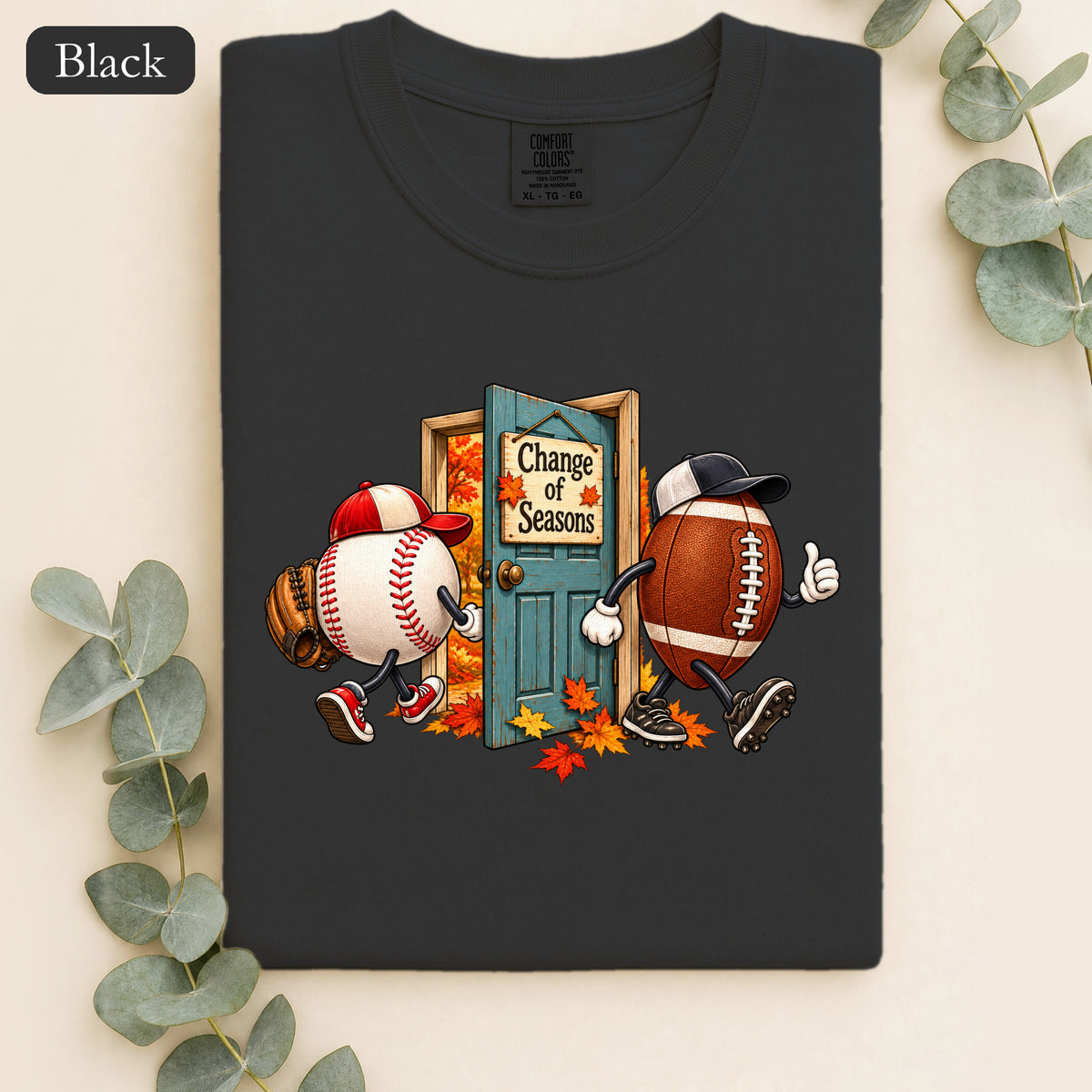 Change of Season Baseball to Football Shirt | Fall Sports