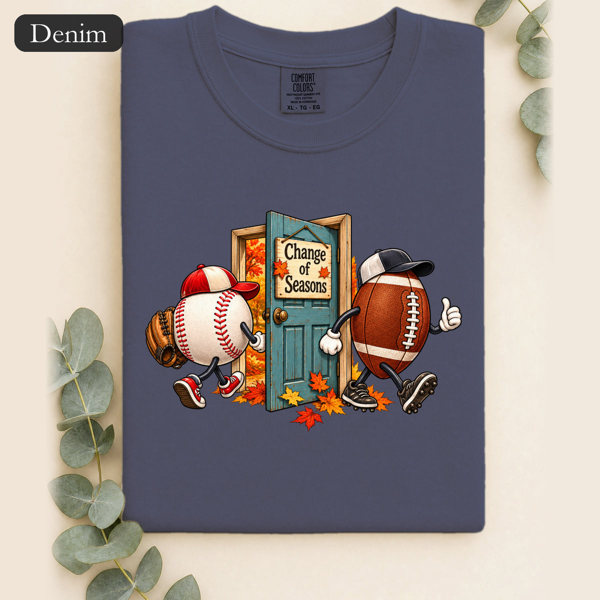 Change of Season Baseball to Football Shirt | Fall Sports