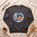 Goldfish in Bowl sweatshirt | Cute Aquarium Fish Illustration