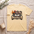 Crack Patrol Animal Police Retro Badge shirt | Rooster Bulldog Cat Design