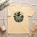 Witch Moon Shirt, Into the Night I Fly, Magical Halloween Tee, Witchy Aesthetic Gift