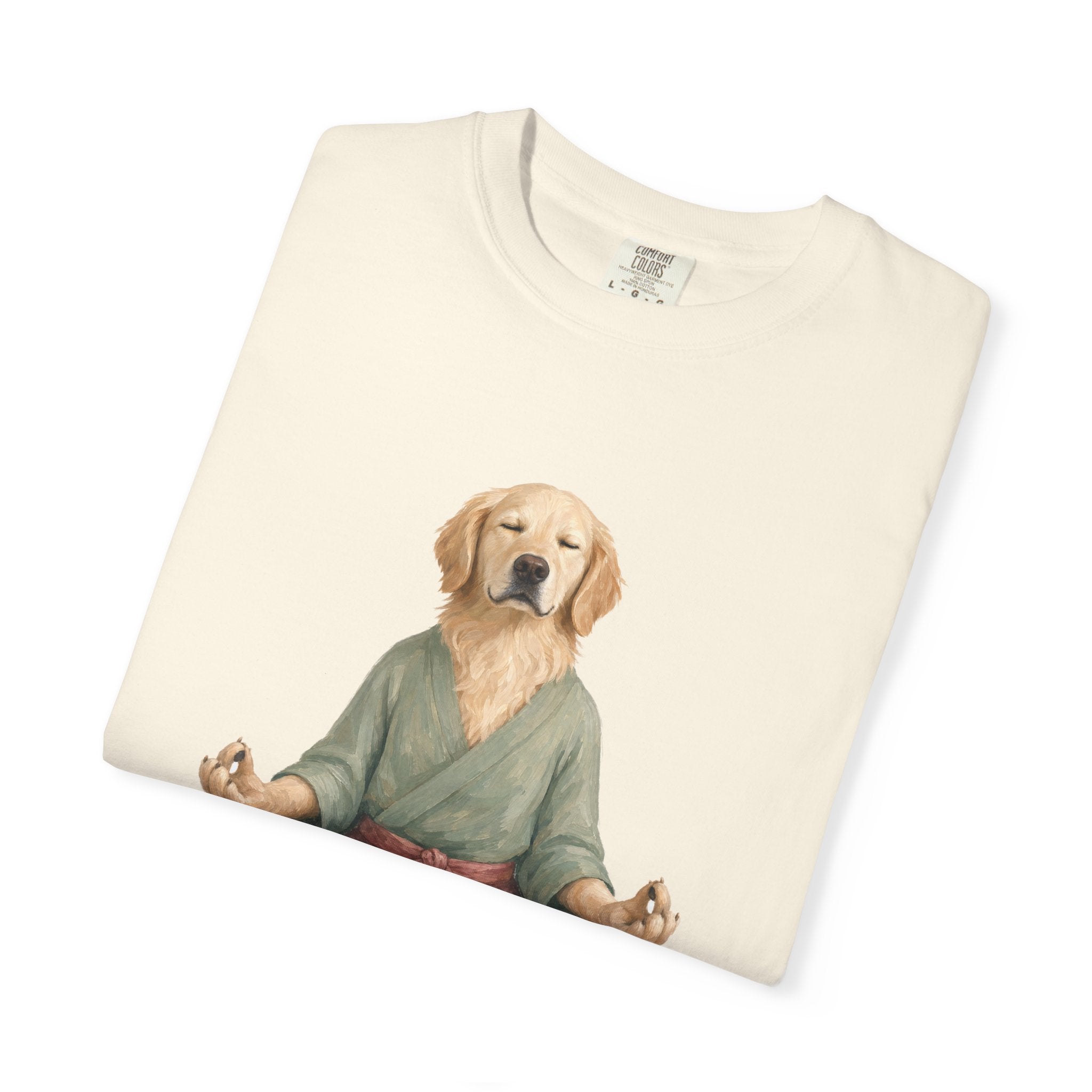 Yoga Dog Shirt, Namaste Zen Dog Tee, Funny Meditation Dog Mom Gift, Painterly Dog Lover Sweatshirt