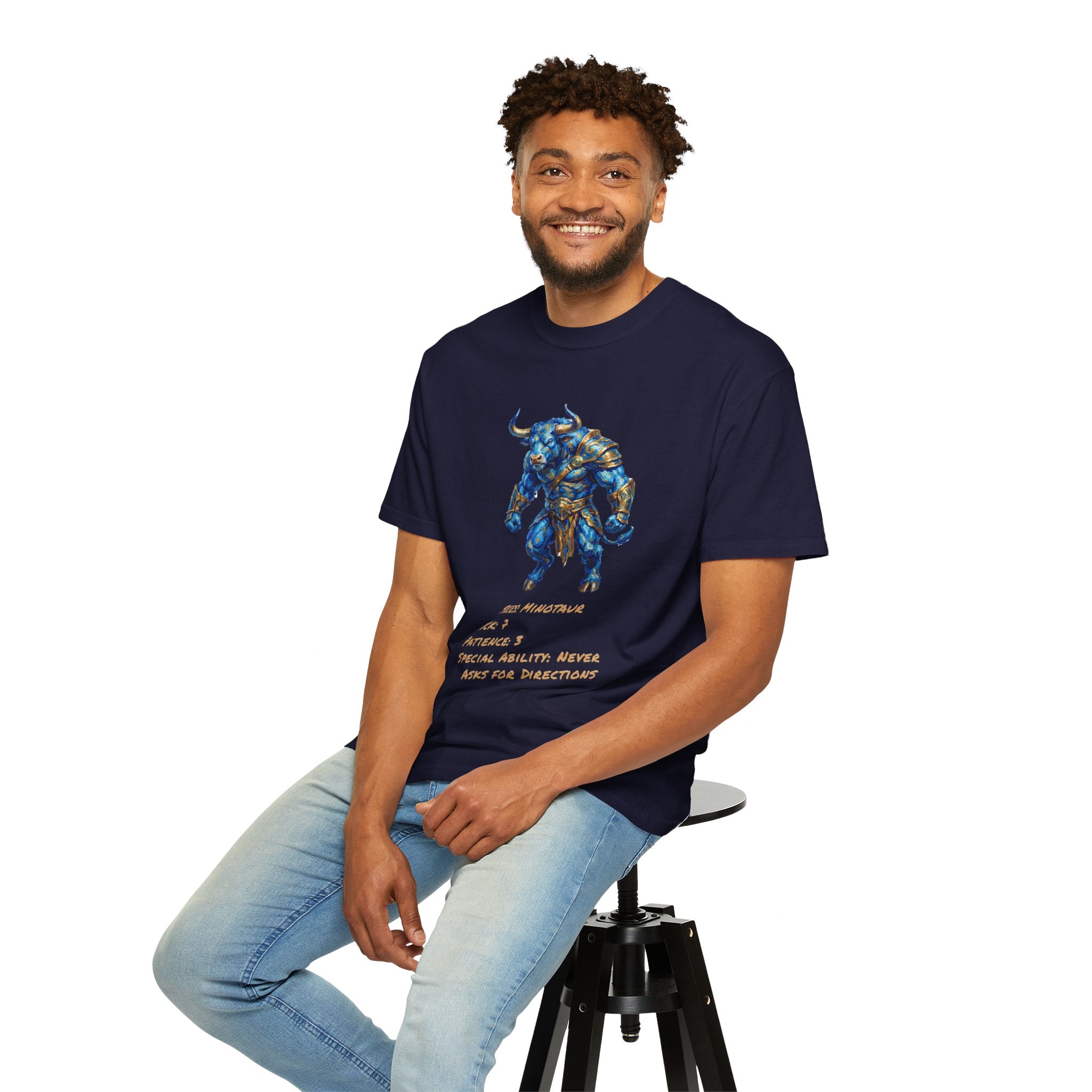 Minotaur RPG Shirt — Special Ability: Never Asks for Directions