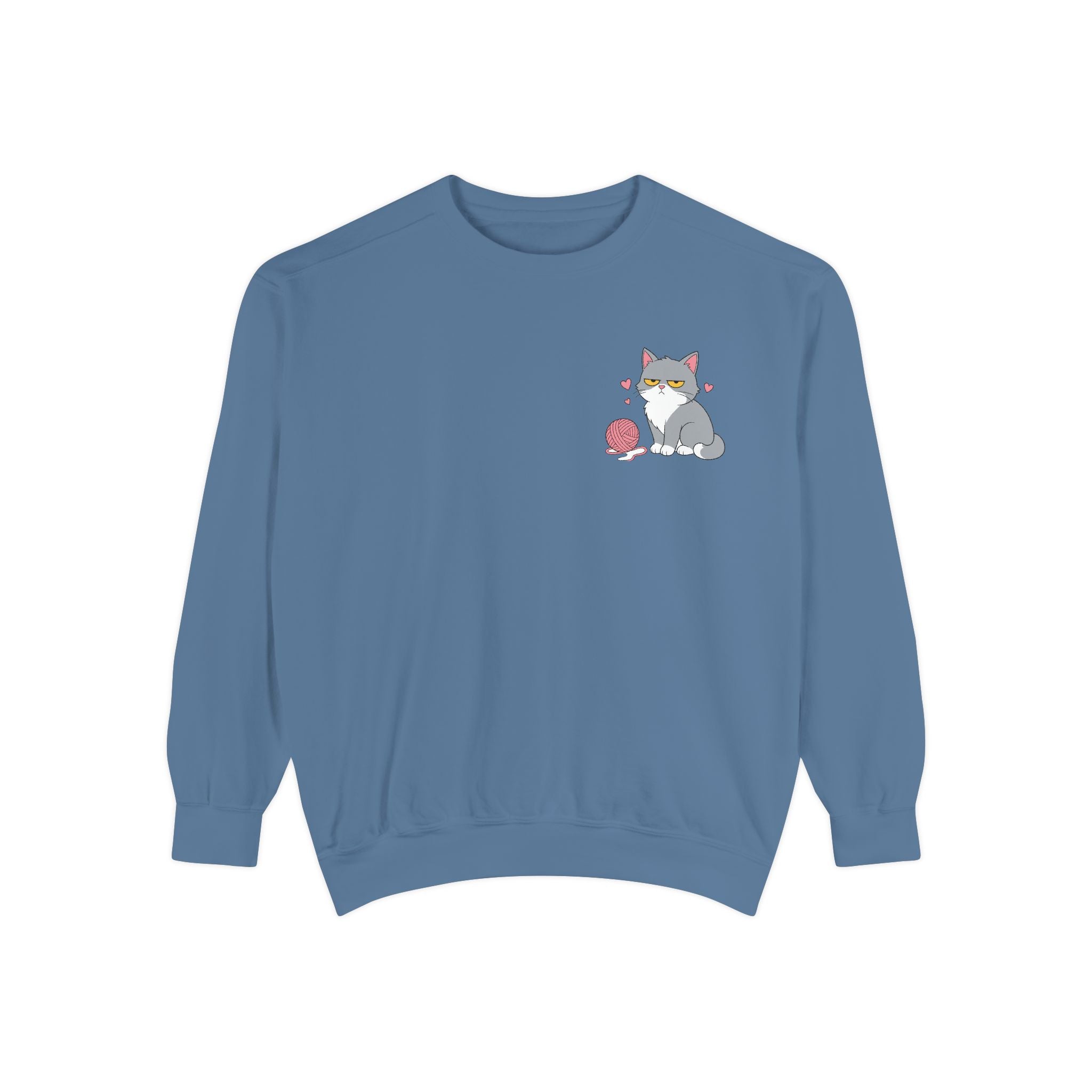It's Giving Crazy Cat Lady Shirt, Grey Cat Mom Tee, Cat Lover Gift, Funny Cat Owner Sweatshirt