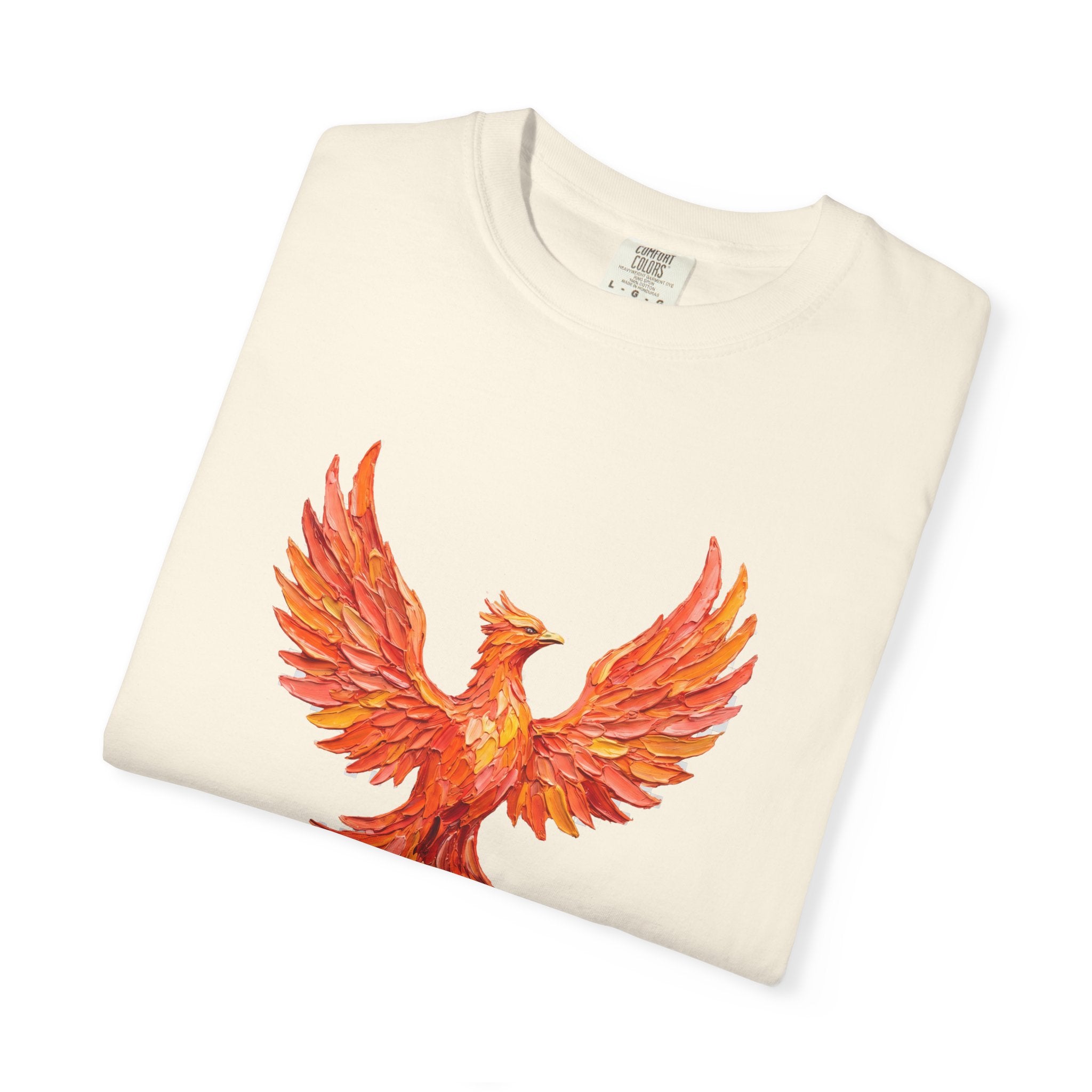 Reborn Monday Exhausted by Tuesday Shirt, Funny Phoenix Tee, Work Week Humor Gift, Painterly Fantasy Sweatshirt