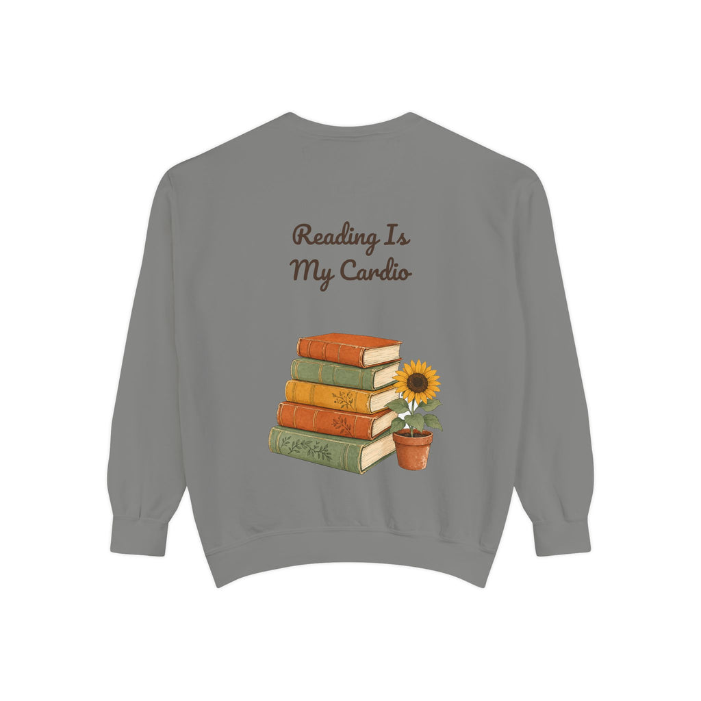Reading Is My Cardio Shirt, Funny Book Lover Tee, Bookish Reader Gift, Bookworm Sweatshirt