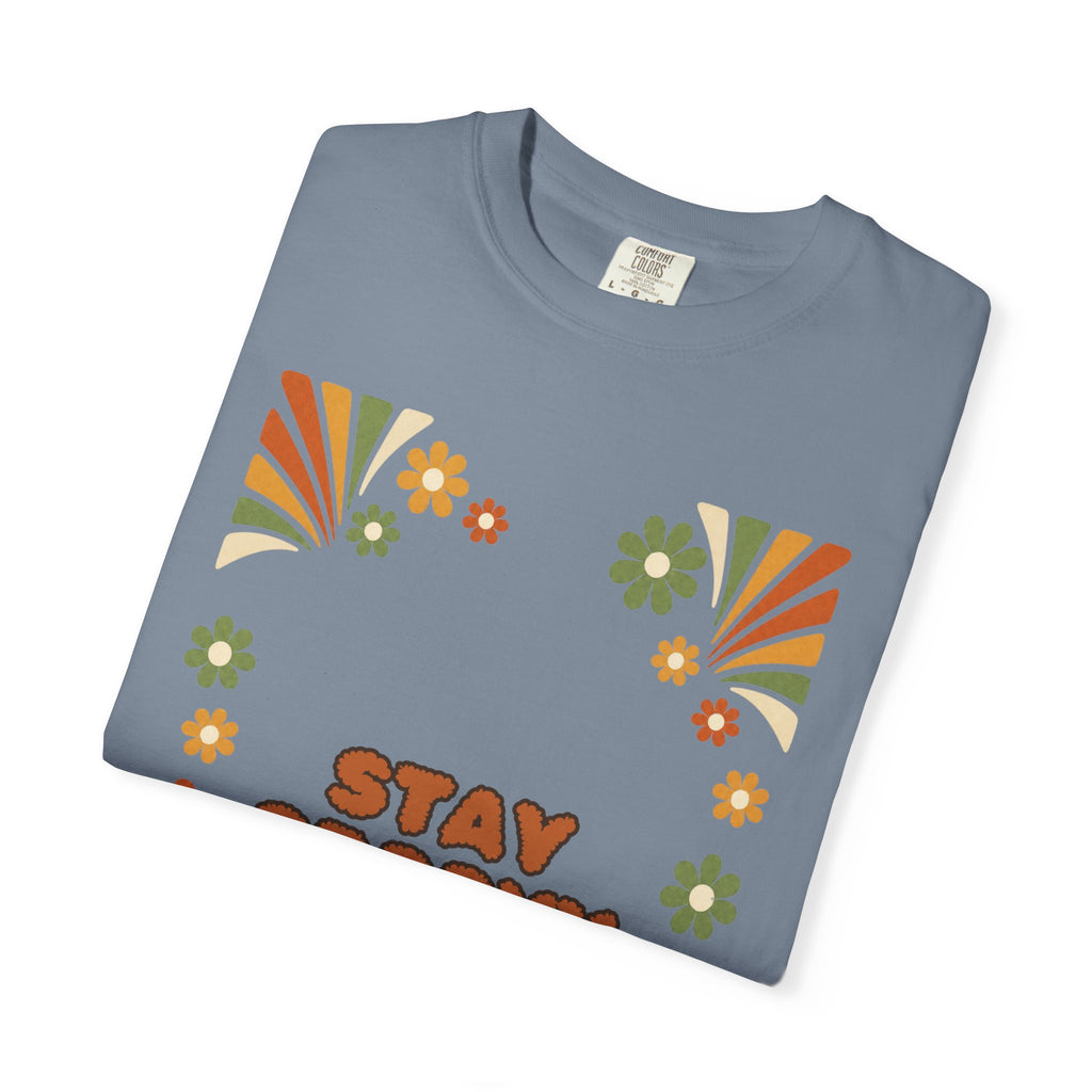 Stay Groovy Shirt, Retro 70s Tee, Groovy Aesthetic Gift, Positive Vibes Sweatshirt
