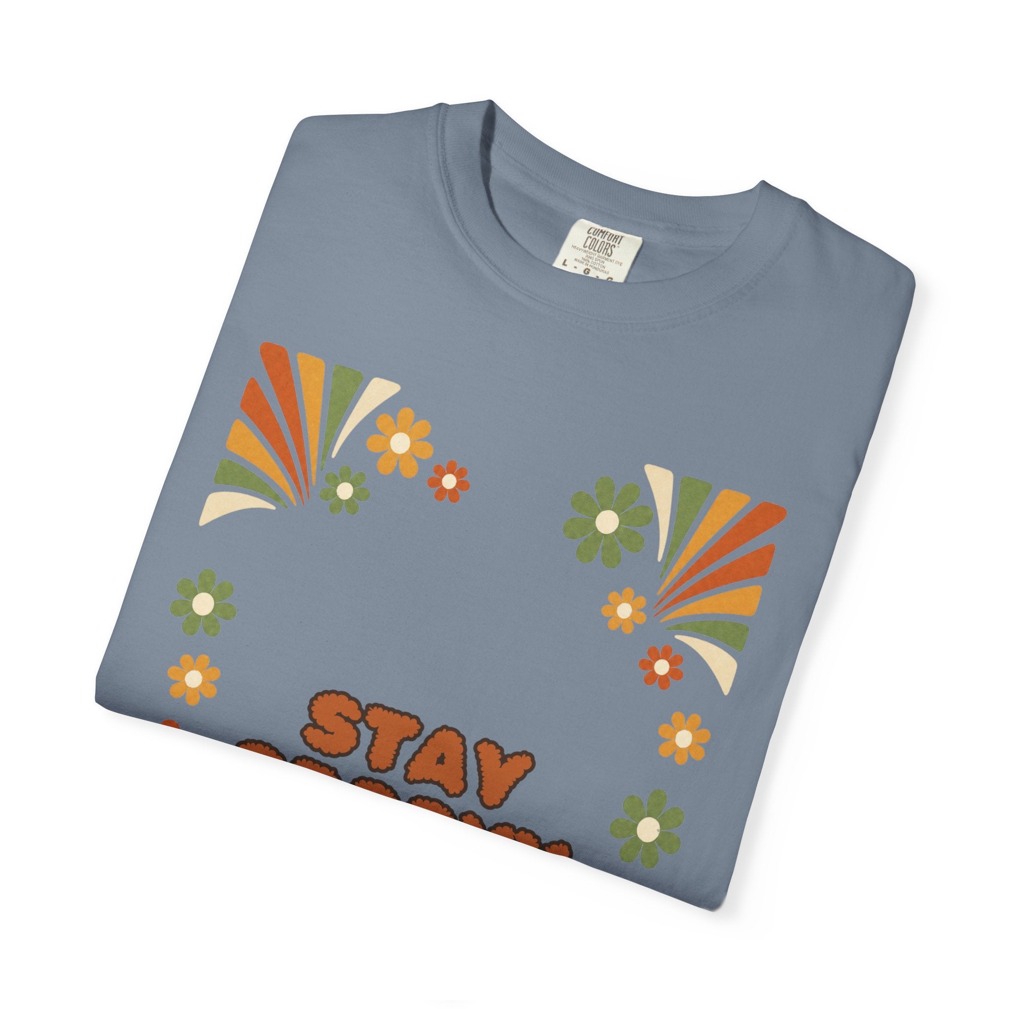 Stay Groovy Shirt, Retro 70s Tee, Groovy Aesthetic Gift, Positive Vibes Sweatshirt