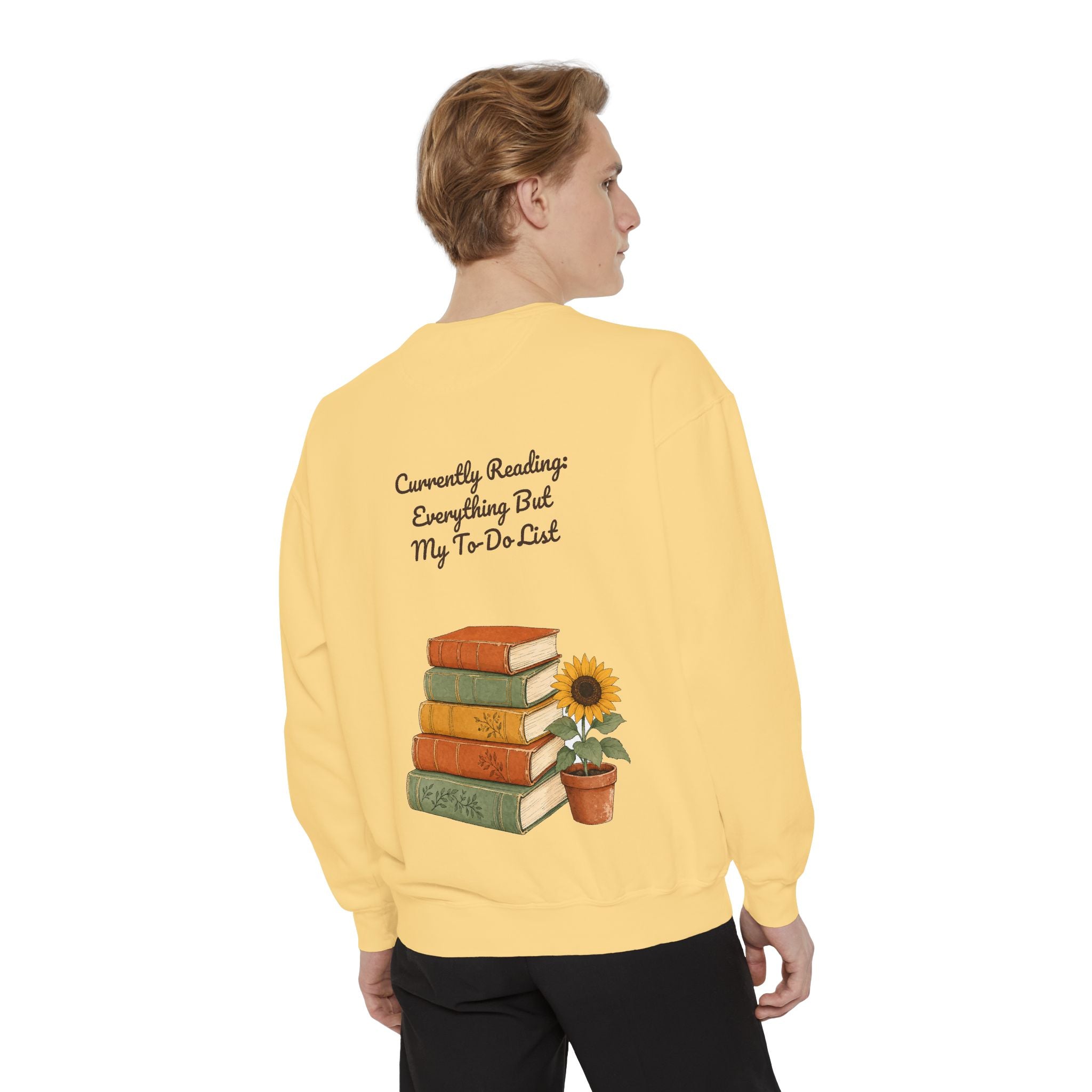 Currently Reading Everything But My To-Do List Shirt, Funny Bookish Tee, Book Lover Reader Gift