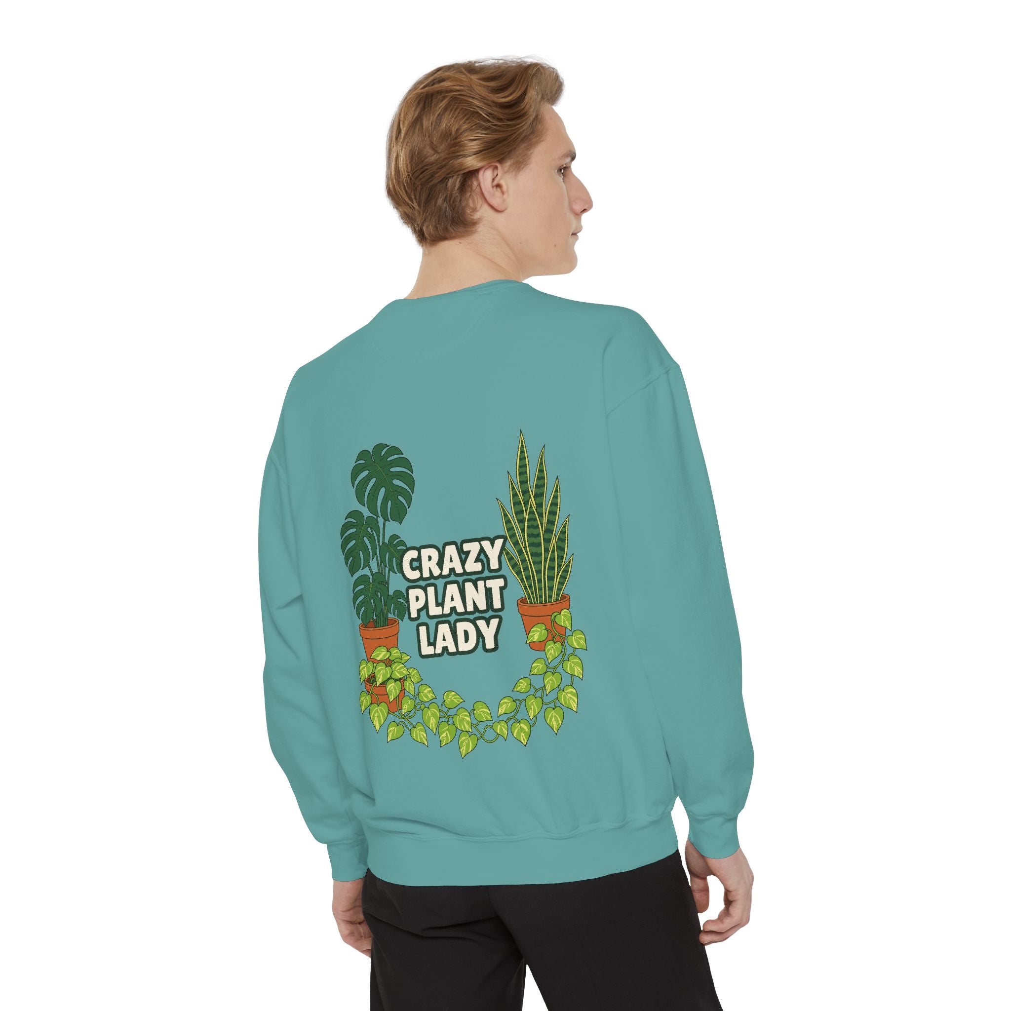 Crazy Plant Lady Shirt, Plant Mom Tee, Houseplant Lover Gift, Gardening Plant Sweatshirt