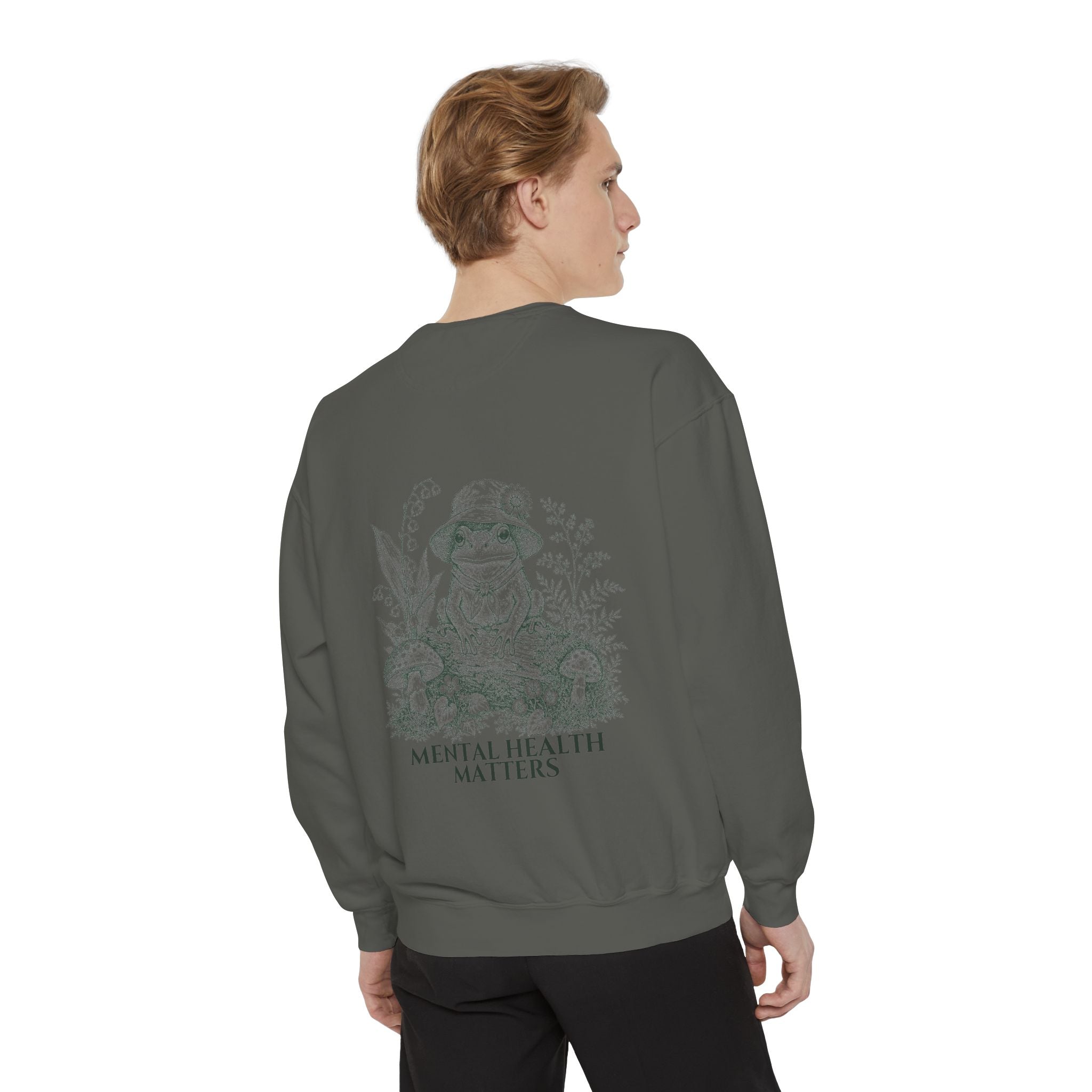 Mental Health Matters Shirt, Cute Frog Tee, Mental Health Awareness Gift, Kawaii Frog Sweatshirt