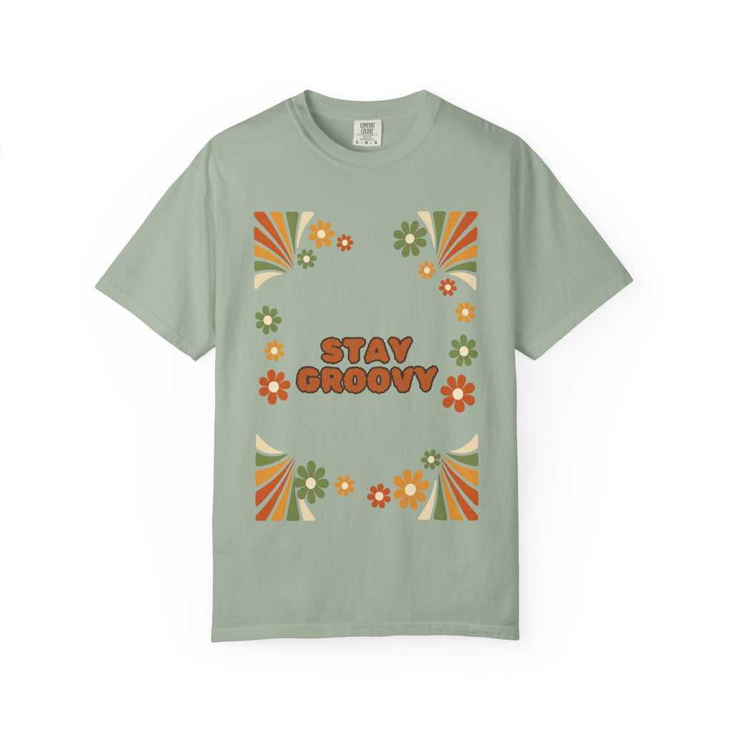 Stay Groovy Shirt, Retro 70s Tee, Groovy Aesthetic Gift, Positive Vibes Sweatshirt