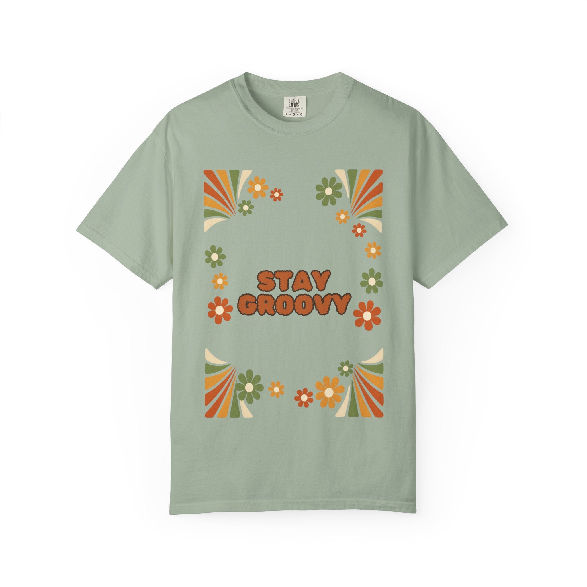 Stay Groovy Shirt, Retro 70s Tee, Groovy Aesthetic Gift, Positive Vibes Sweatshirt