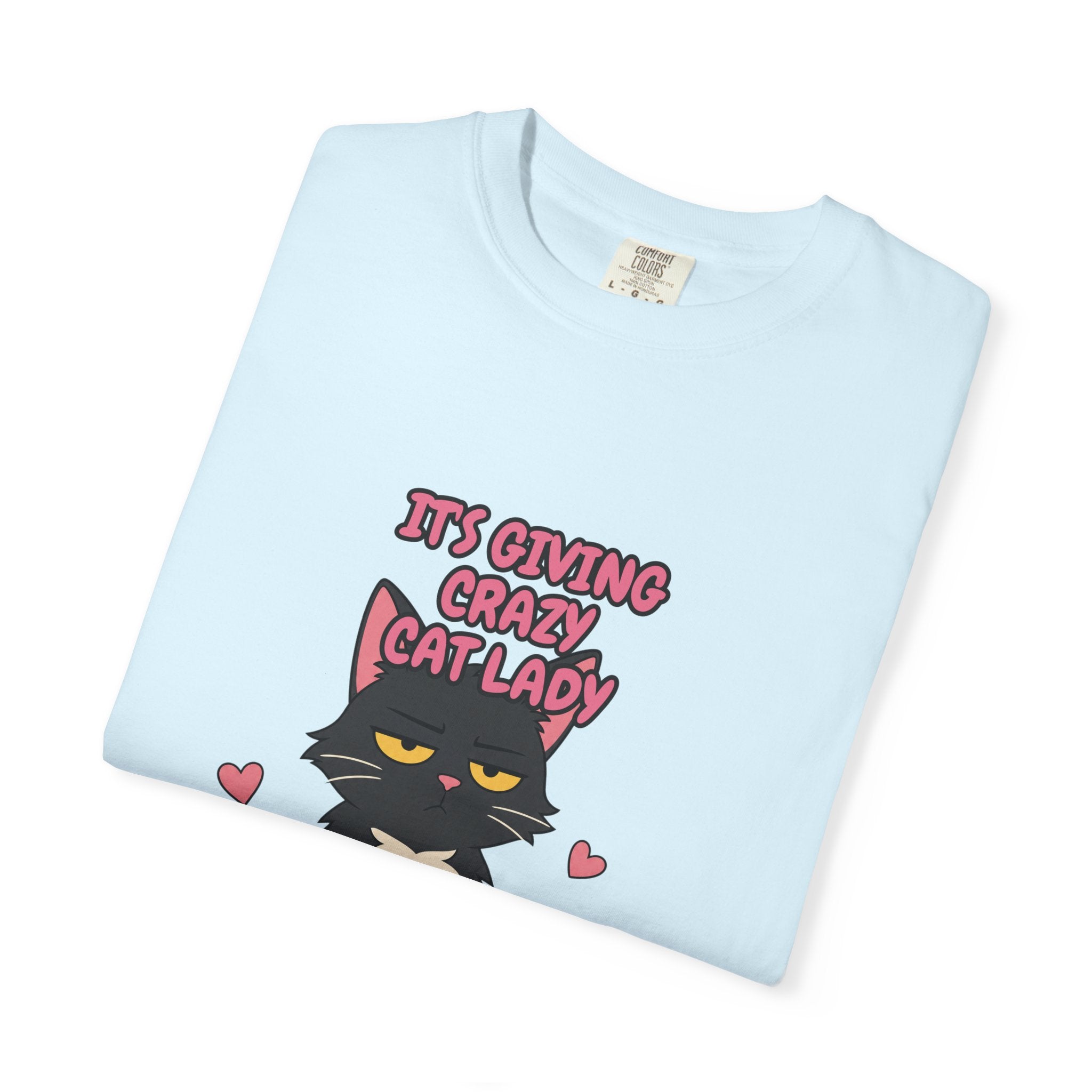 It's Giving Crazy Cat Lady Shirt, Funny Cat Mom Tee, Cat Lover Gift, Sarcastic Cat Owner Sweatshirt