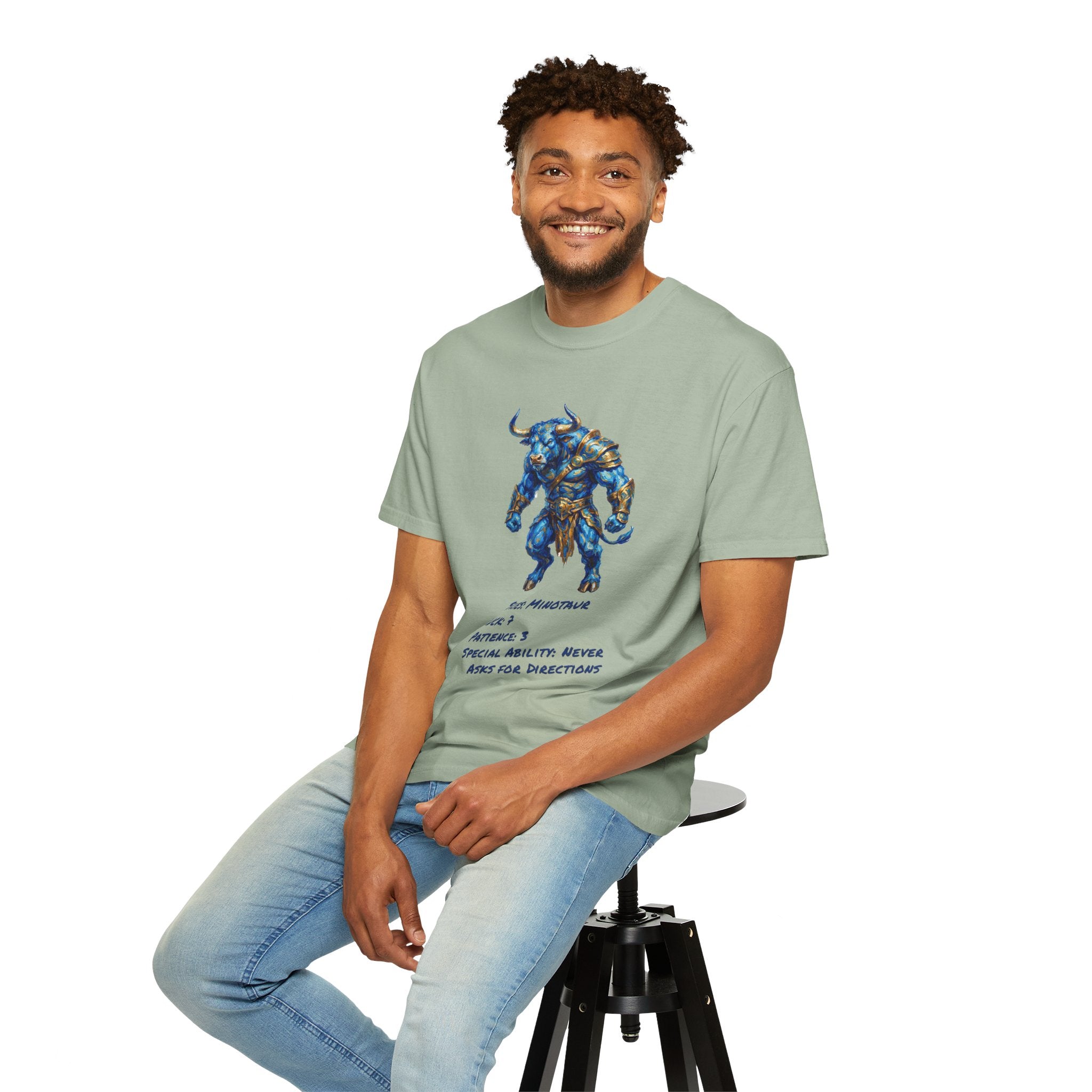 Minotaur RPG Shirt — Special Ability: Never Asks for Directions