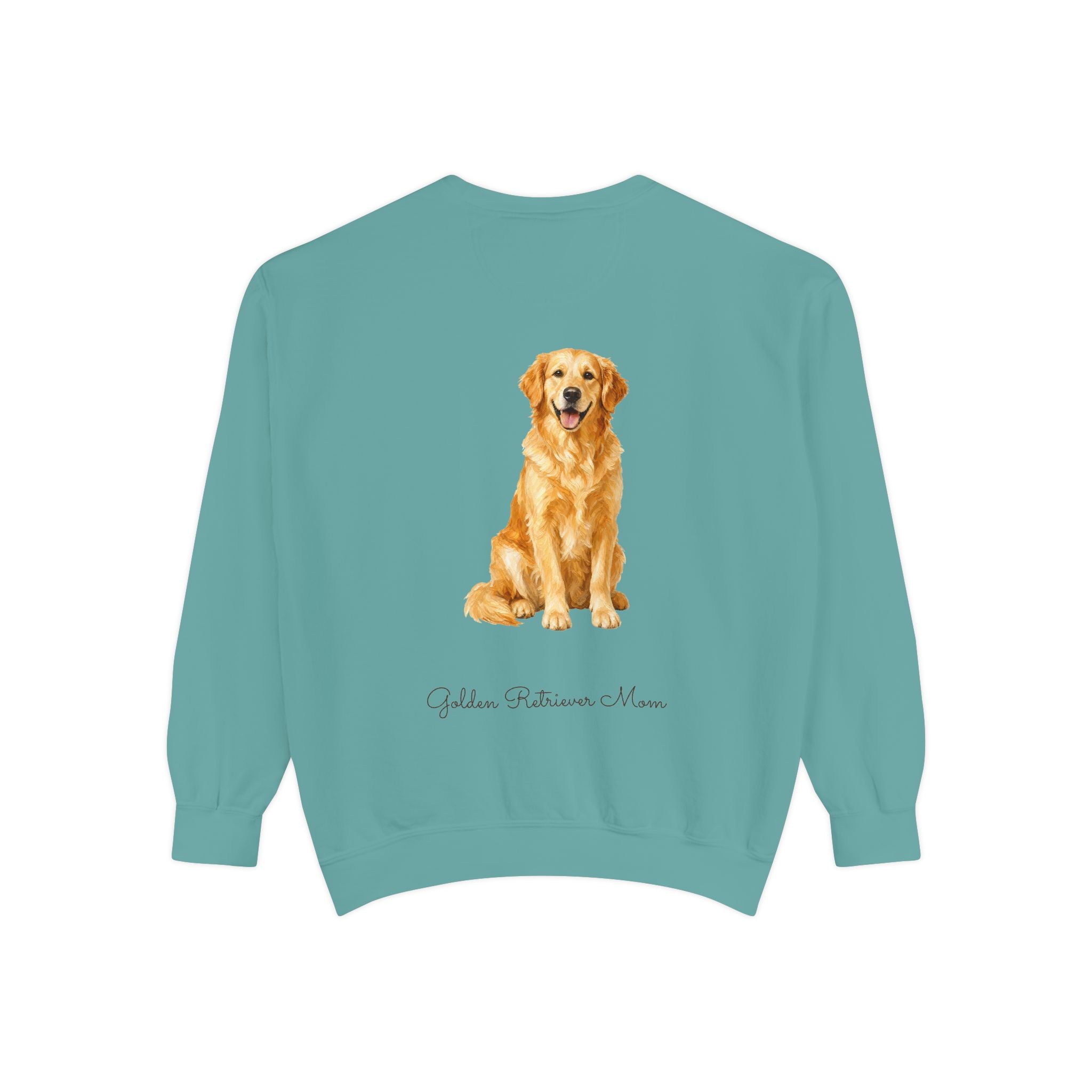 Golden Retriever Mom Shirt, Painterly Golden Dog Mom Tee, Cute Golden Lover Gift, Dog Owner Sweatshirt for Her