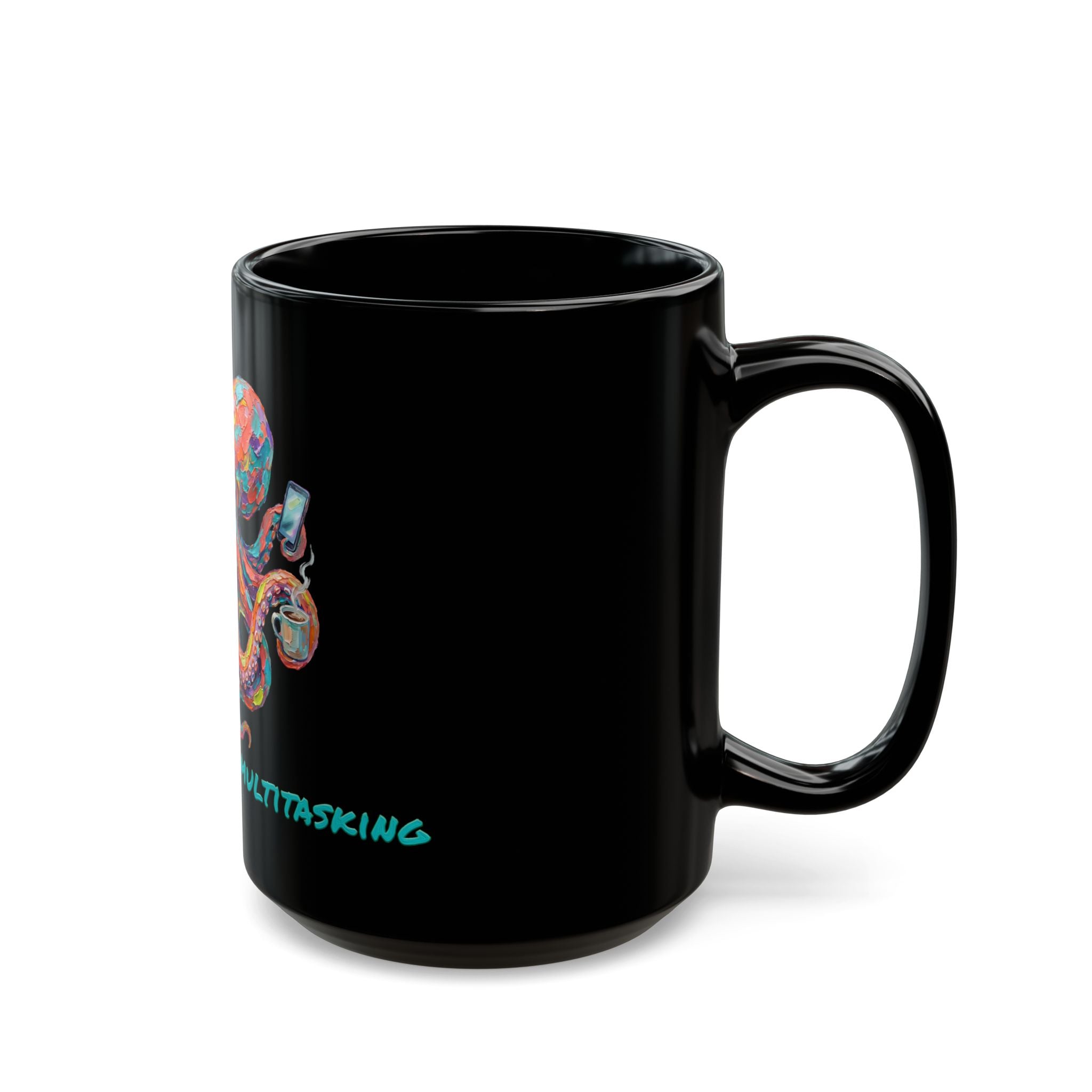 Personalized Octopus Mug — PhD in Multitasking Coffee Mug