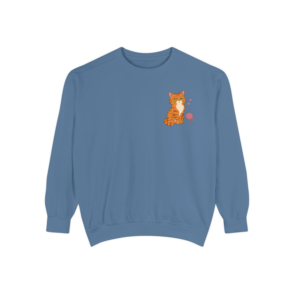 Certified Crazy Cat Lady Shirt, Orange Cat Mom Tee, Ginger Cat Lover Gift, Funny Cat Owner Sweatshirt