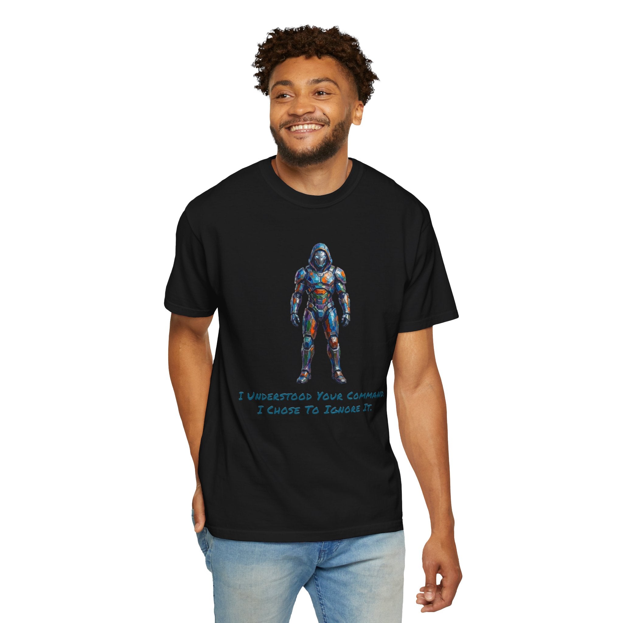AI Robot T-Shirt — Understood Your Command, Chose to Ignore It