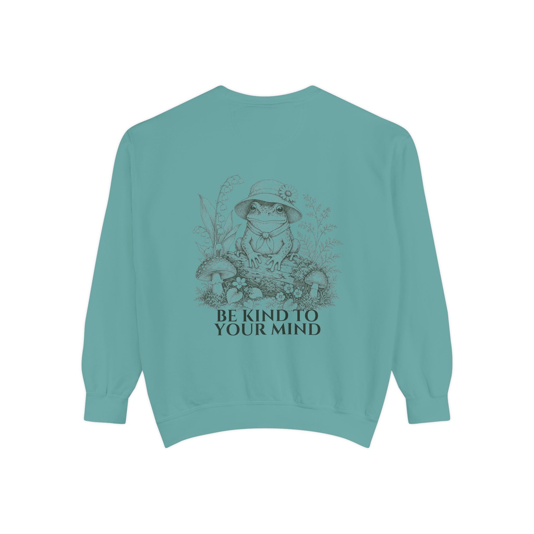 Be Kind To Your Mind Shirt, Cute Frog Tee, Mental Health Awareness Gift, Kawaii Frog Sweatshirt