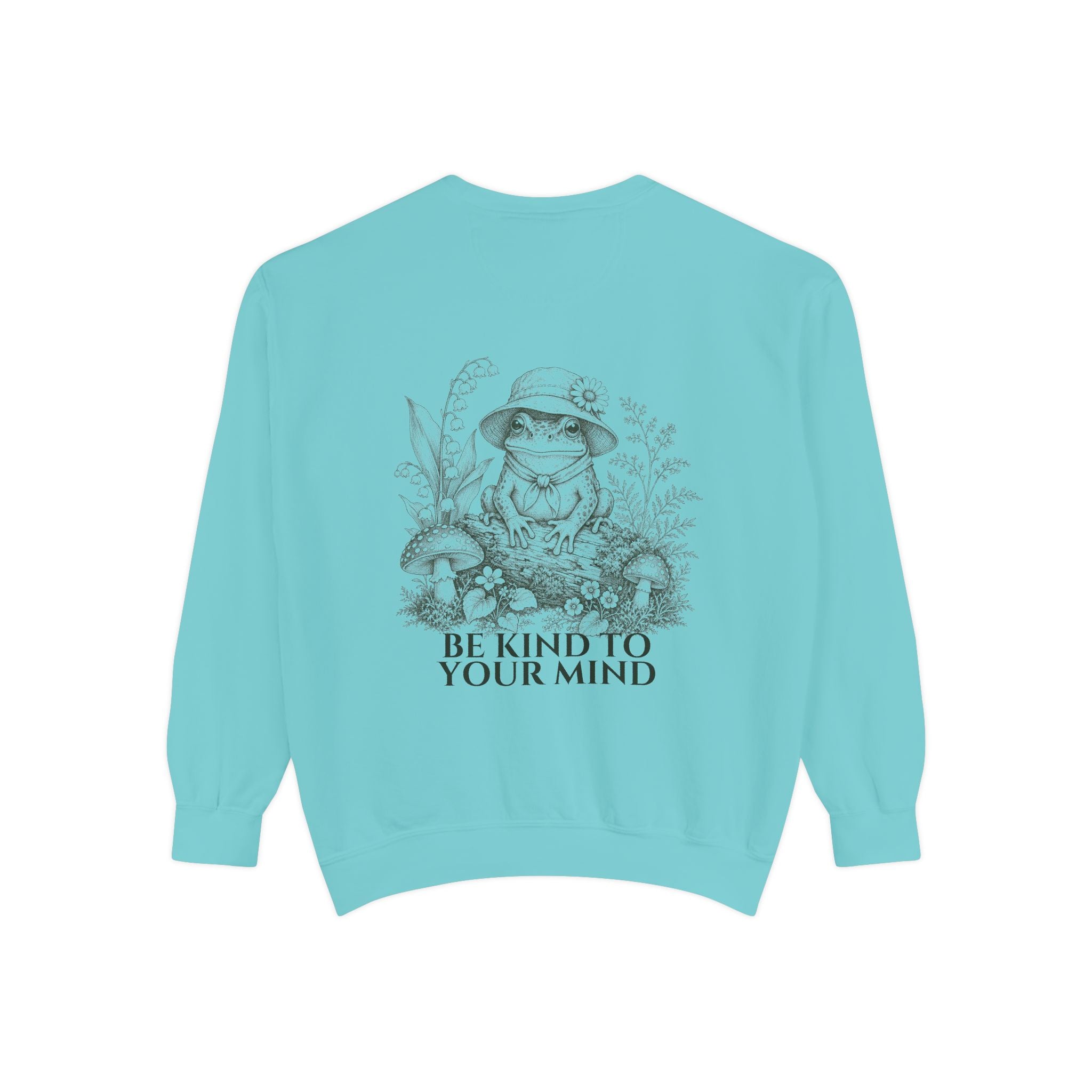 Be Kind To Your Mind Shirt, Cute Frog Tee, Mental Health Awareness Gift, Kawaii Frog Sweatshirt