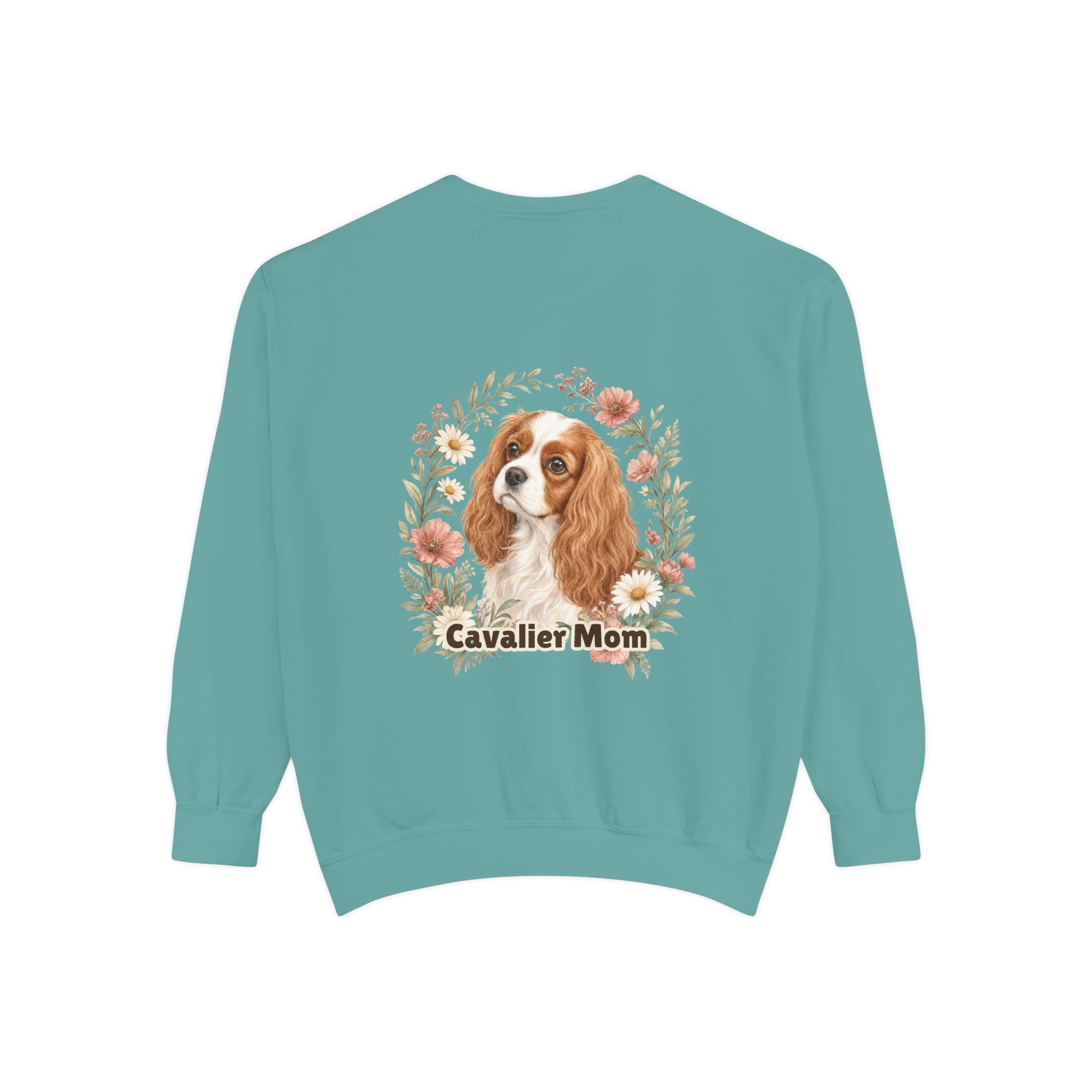 Cavalier Mom Shirt, Cavalier King Charles Spaniel Tee, Dog Mom Gift, Wildflower Dog Lover Sweatshirt