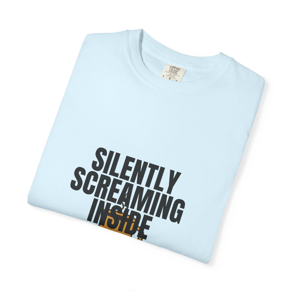 Silently Screaming Inside Shirt, Funny Sarcastic Tee, Coffee Lover Gift, Introvert Humor Sweatshirt