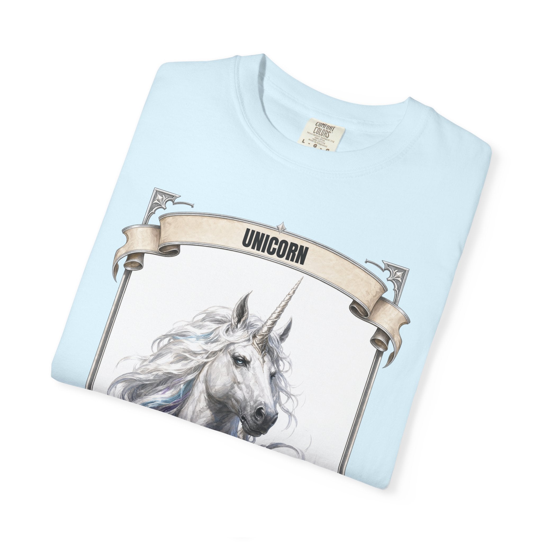Unicorn Invisibility Stat Card Shirt, Funny RPG Gamer Tee, Tabletop D20 Fantasy Gift, Dungeon Dice Sweatshirt