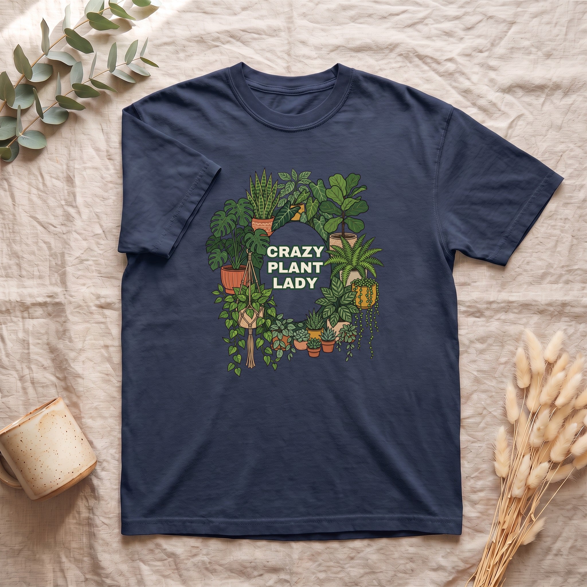 Crazy Plant Lady Shirt, Plant Mom Tee, Houseplant Lover Gift, Gardening Plant Sweatshirt