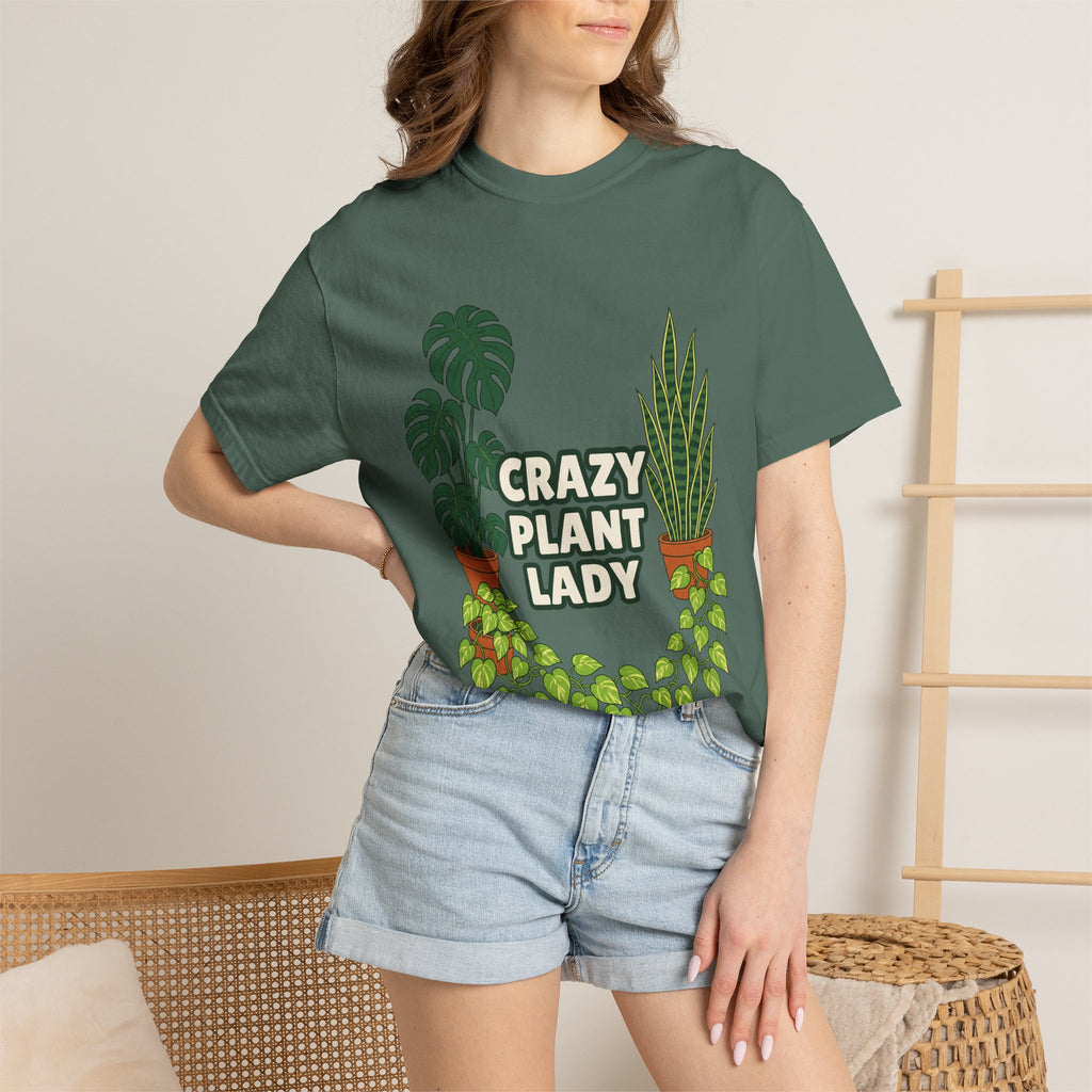 Crazy Plant Lady Shirt, Plant Mom Tee, Houseplant Lover Gift, Gardening Plant Sweatshirt