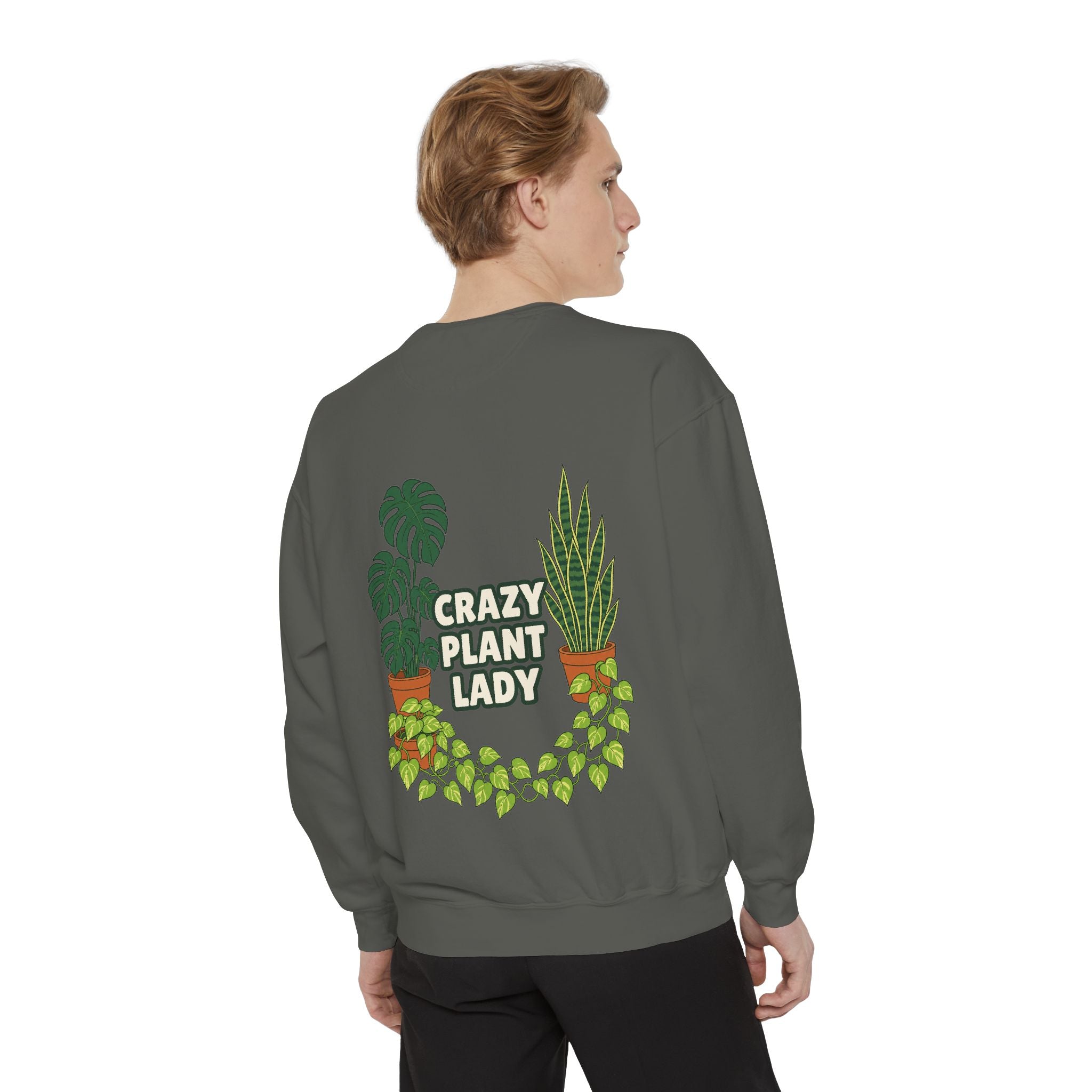 Crazy Plant Lady Shirt, Plant Mom Tee, Houseplant Lover Gift, Gardening Plant Sweatshirt