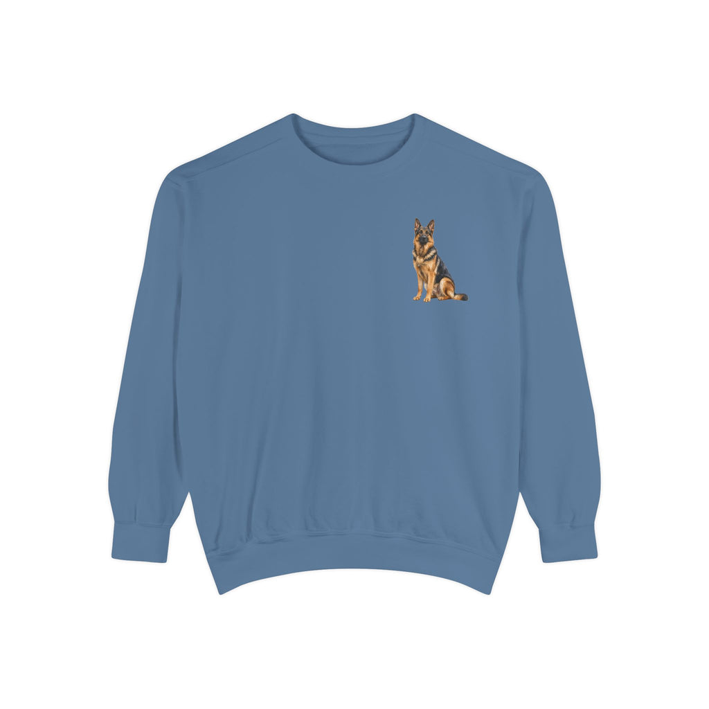 You Got This German Shepherd Shirt, GSD Dog Lover Motivational Tee, Encouragement Dog Mom Gift, Painterly Dog Sweatshirt