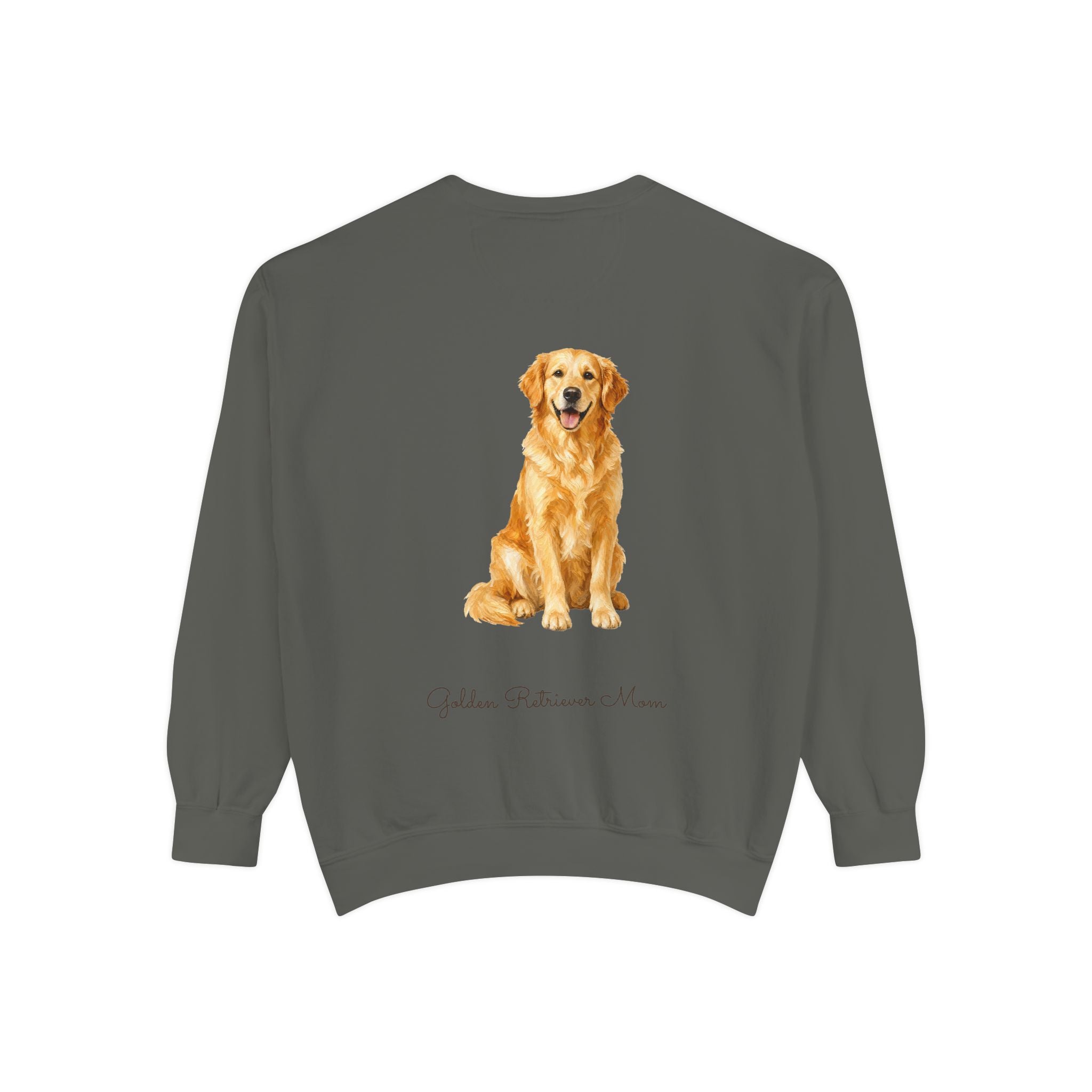 Golden Retriever Mom Shirt, Painterly Golden Dog Mom Tee, Cute Golden Lover Gift, Dog Owner Sweatshirt for Her