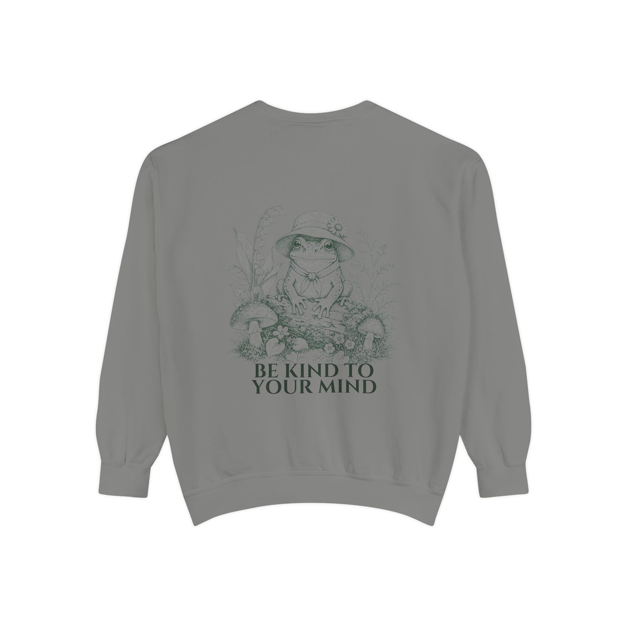 Be Kind To Your Mind Shirt, Cute Frog Tee, Mental Health Awareness Gift, Kawaii Frog Sweatshirt