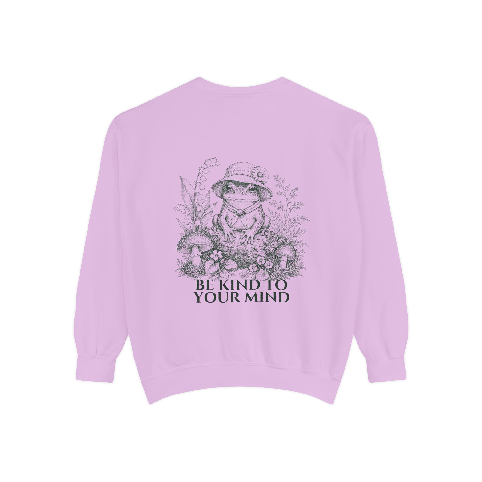 Be Kind To Your Mind Shirt, Cute Frog Tee, Mental Health Awareness Gift, Kawaii Frog Sweatshirt