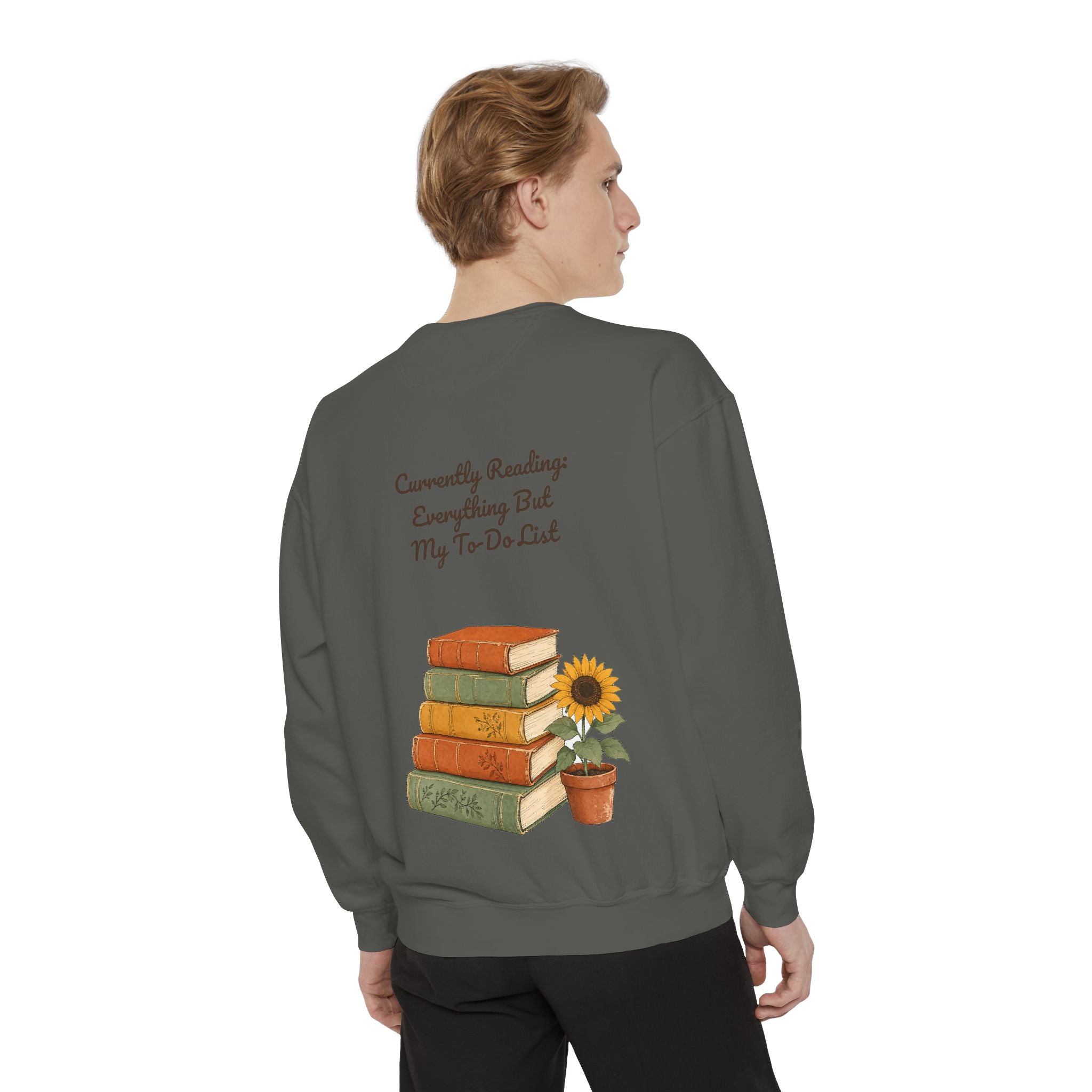 Currently Reading Everything But My To-Do List Shirt, Funny Bookish Tee, Book Lover Reader Gift