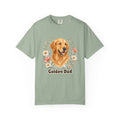 Golden Retriever Dad Shirt, Golden Dad Tee, Dog Dad Gift, Wildflower Dog Lover Sweatshirt, Cute Dog Owner Gift