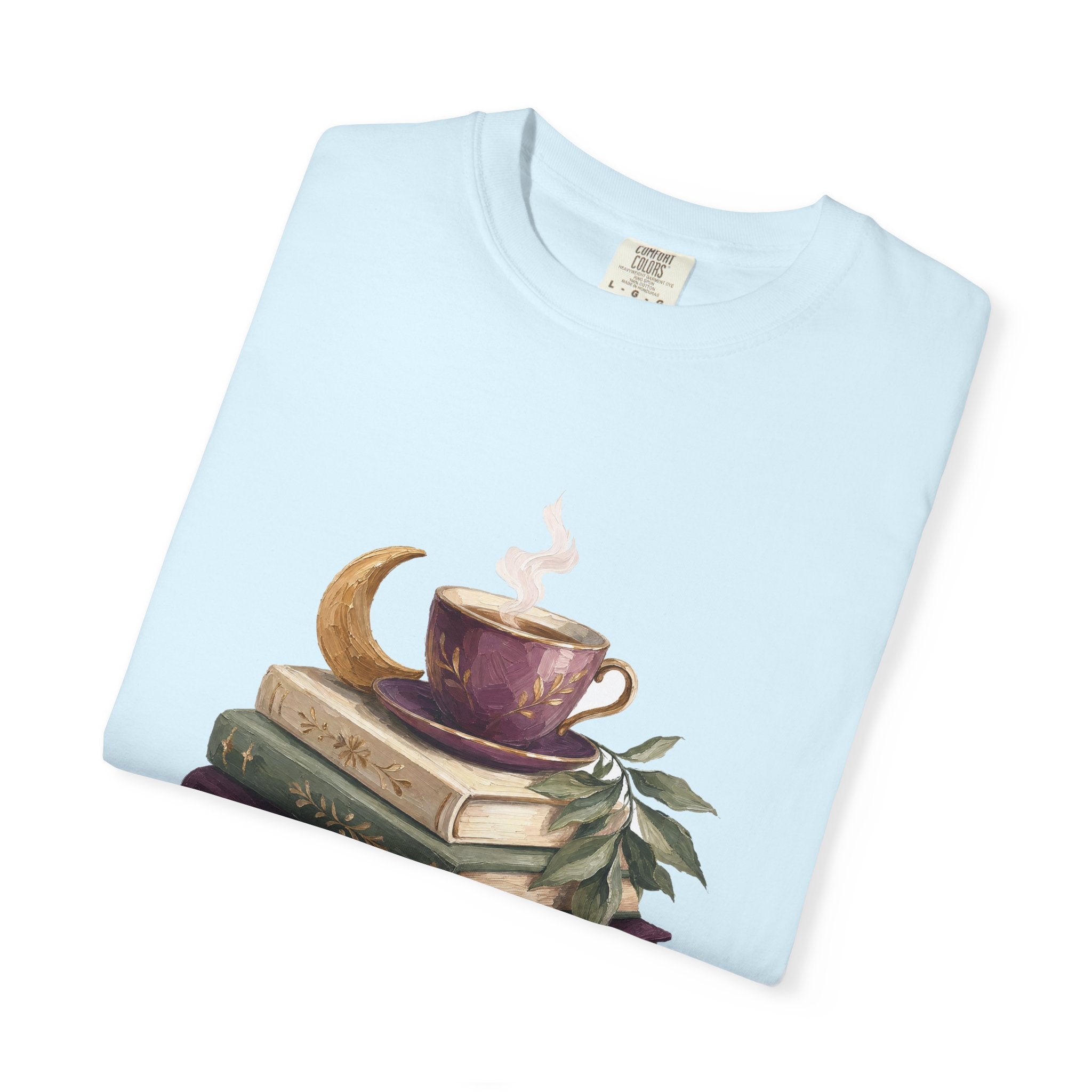 Just One More Chapter Shirt, Bookish Reader Tee, Book Lover Cozy Gift, Painterly Reading Sweatshirt