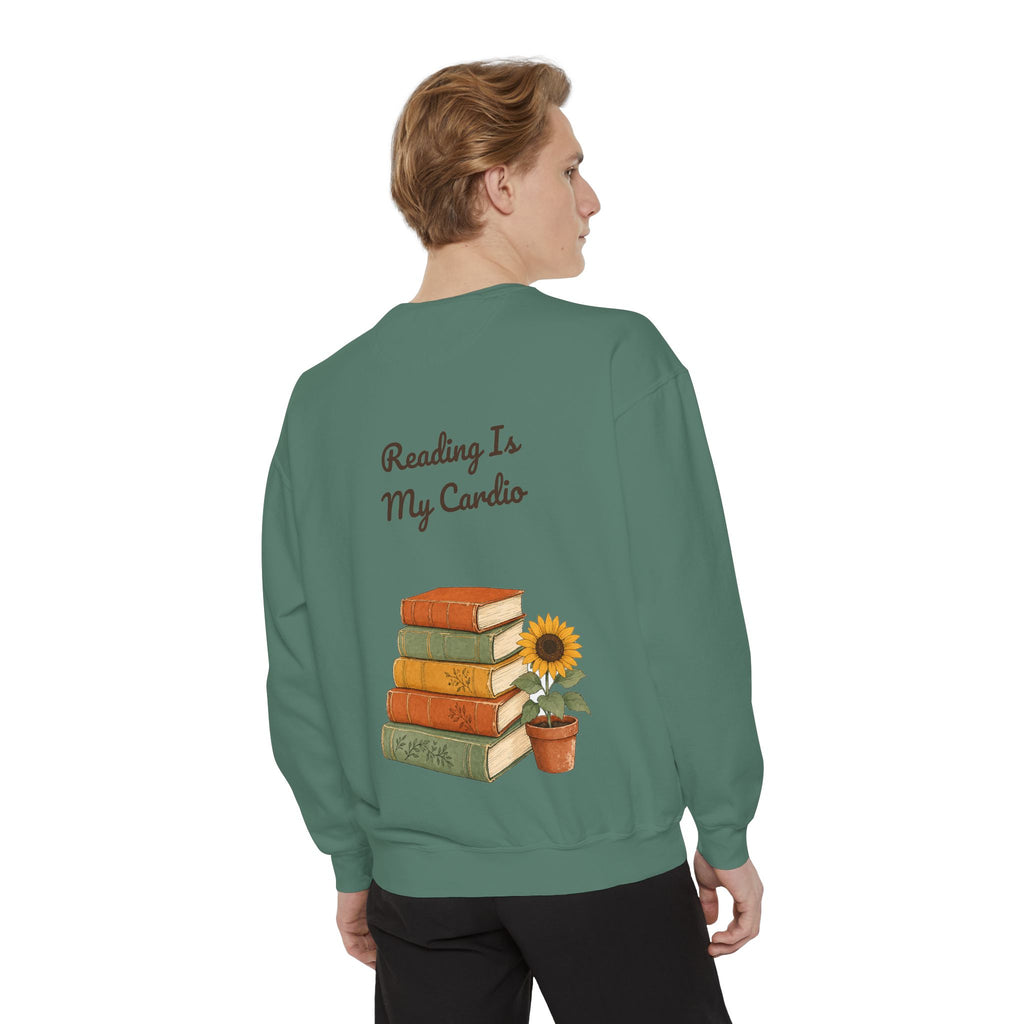 Reading Is My Cardio Shirt, Funny Book Lover Tee, Bookish Reader Gift, Bookworm Sweatshirt