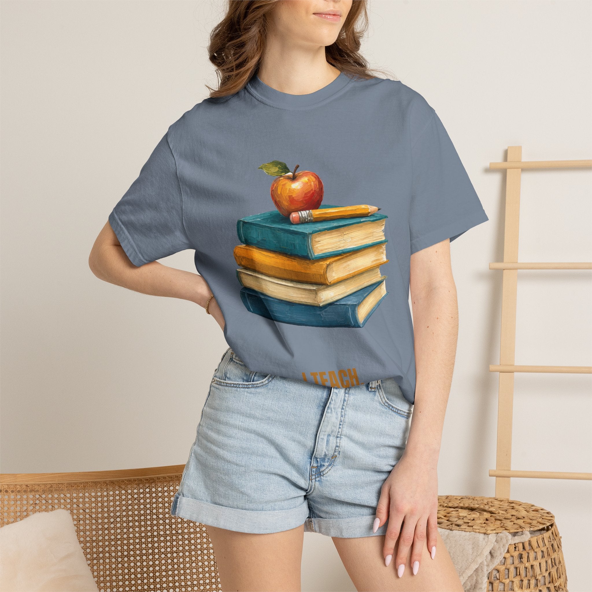 Teacher Shirt, I Teach What's Your Superpower Tee, Teacher Appreciation Gift, Painterly Back to School Sweatshirt