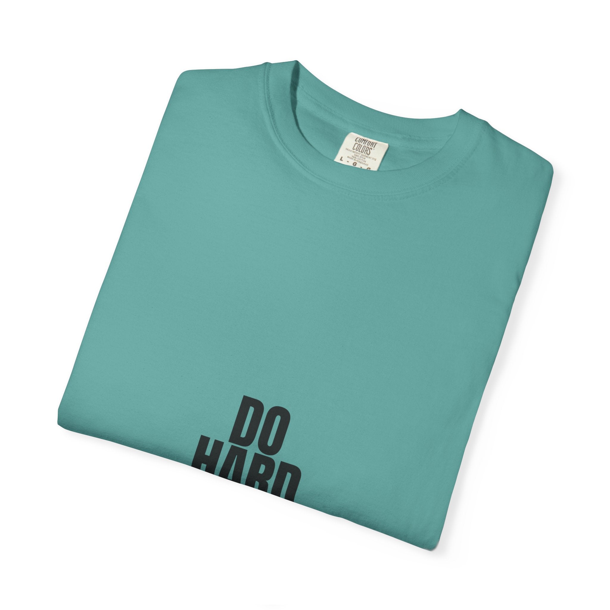 Do Hard Things Shirt, Minimalist Motivational Tee, Gym Fitness Mindset Gift, Bold Typography Sweatshirt