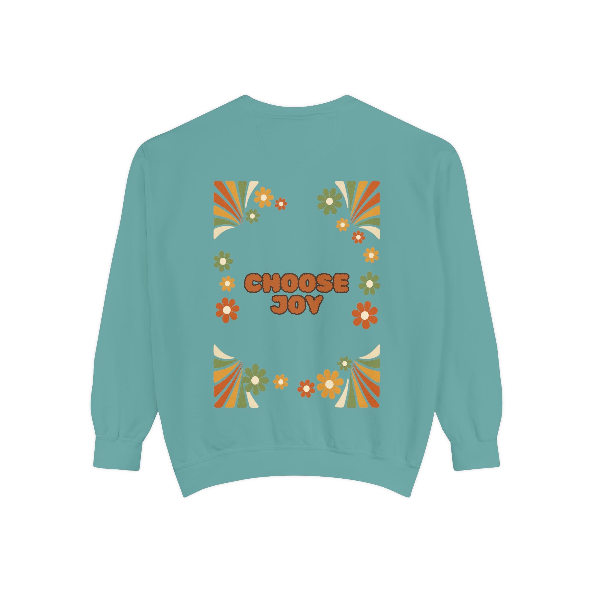 Choose Joy Shirt, Retro Groovy Tee, 70s Aesthetic Gift, Positive Affirmation Sweatshirt