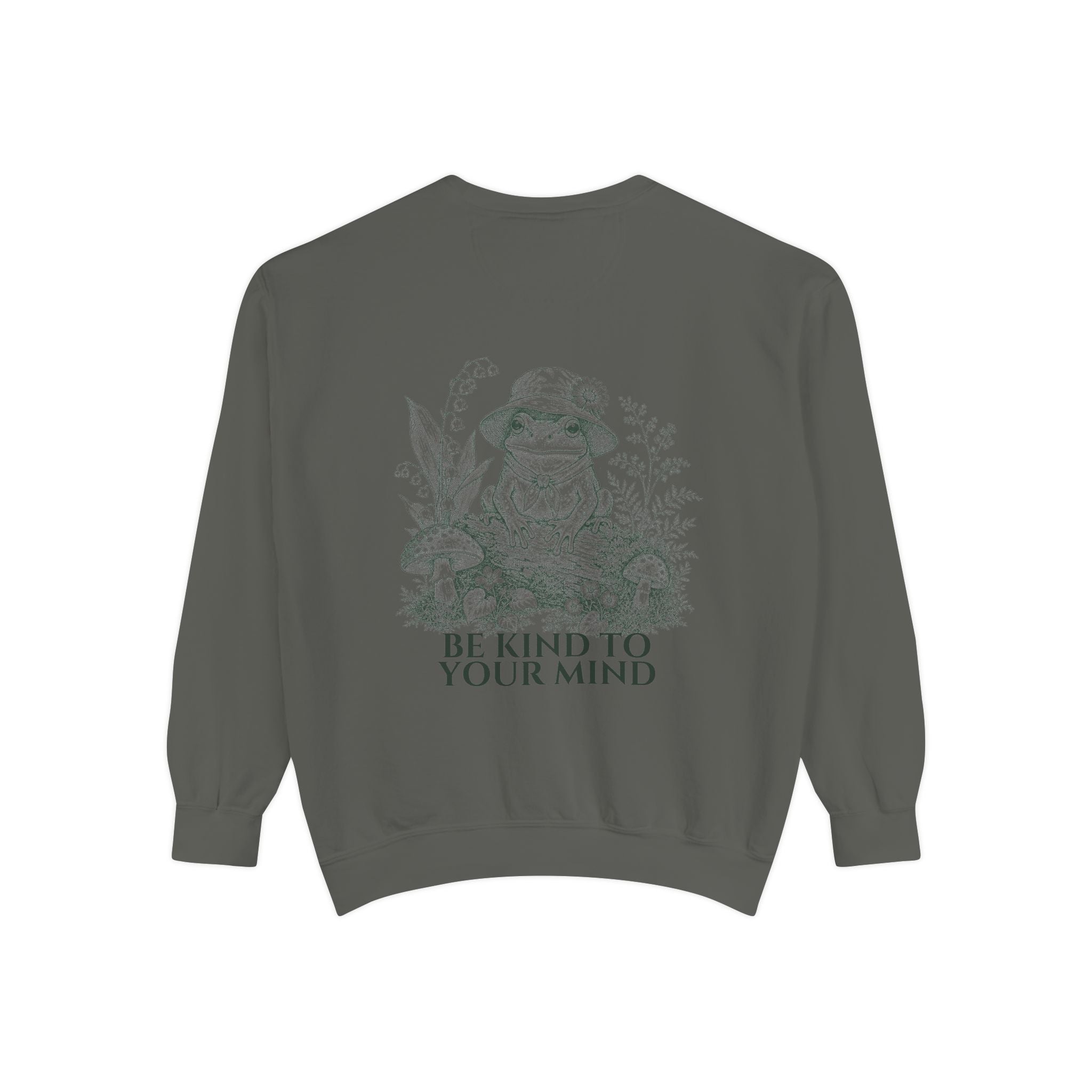Be Kind To Your Mind Shirt, Cute Frog Tee, Mental Health Awareness Gift, Kawaii Frog Sweatshirt