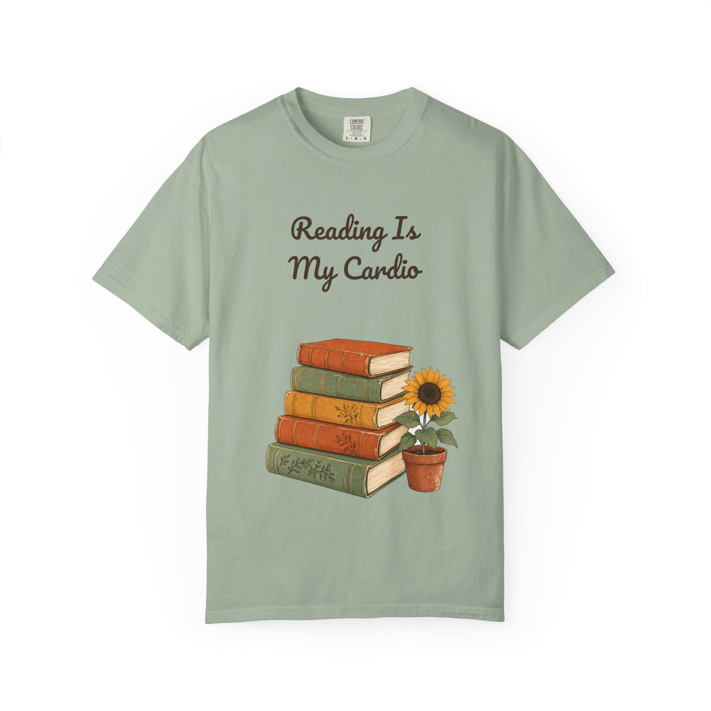 Reading Is My Cardio Shirt, Funny Book Lover Tee, Bookish Reader Gift, Bookworm Sweatshirt