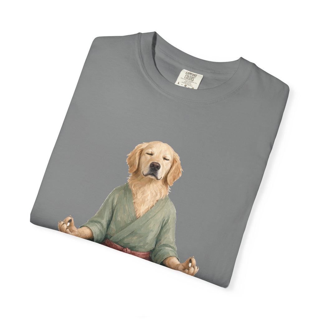 Yoga Dog Shirt, Namaste Zen Dog Tee, Funny Meditation Dog Mom Gift, Painterly Dog Lover Sweatshirt