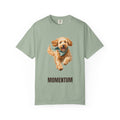 Momentum Goldendoodle Shirt, Running Doodle Dog Tee, Funny Doodle Dog Mom Gift, Painterly Dog Lover Sweatshirt
