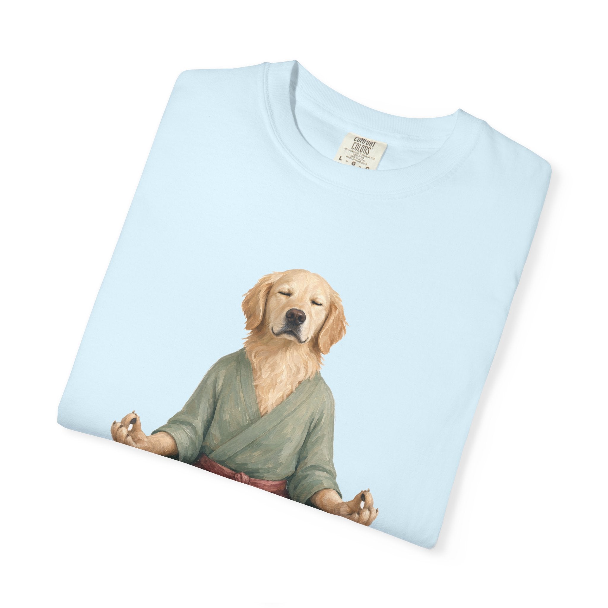 Yoga Dog Shirt, Namaste Zen Dog Tee, Funny Meditation Dog Mom Gift, Painterly Dog Lover Sweatshirt